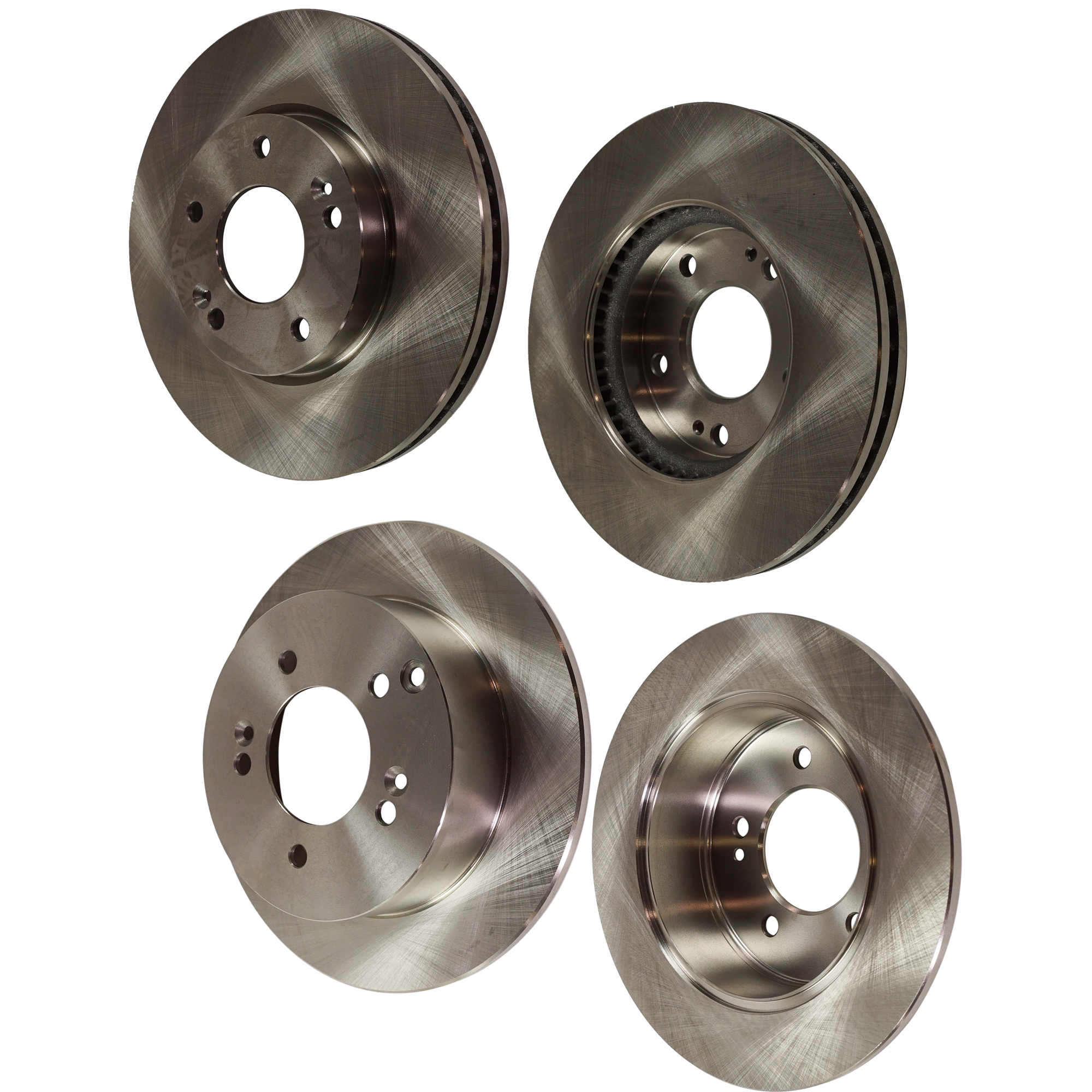 AM RONDO 07-10 FRONT AND REAR BRAKE DISC 4 Wheel Set SKU SET STPK27110014-4 OEM 31-492-446-378-500-600-000-000-000