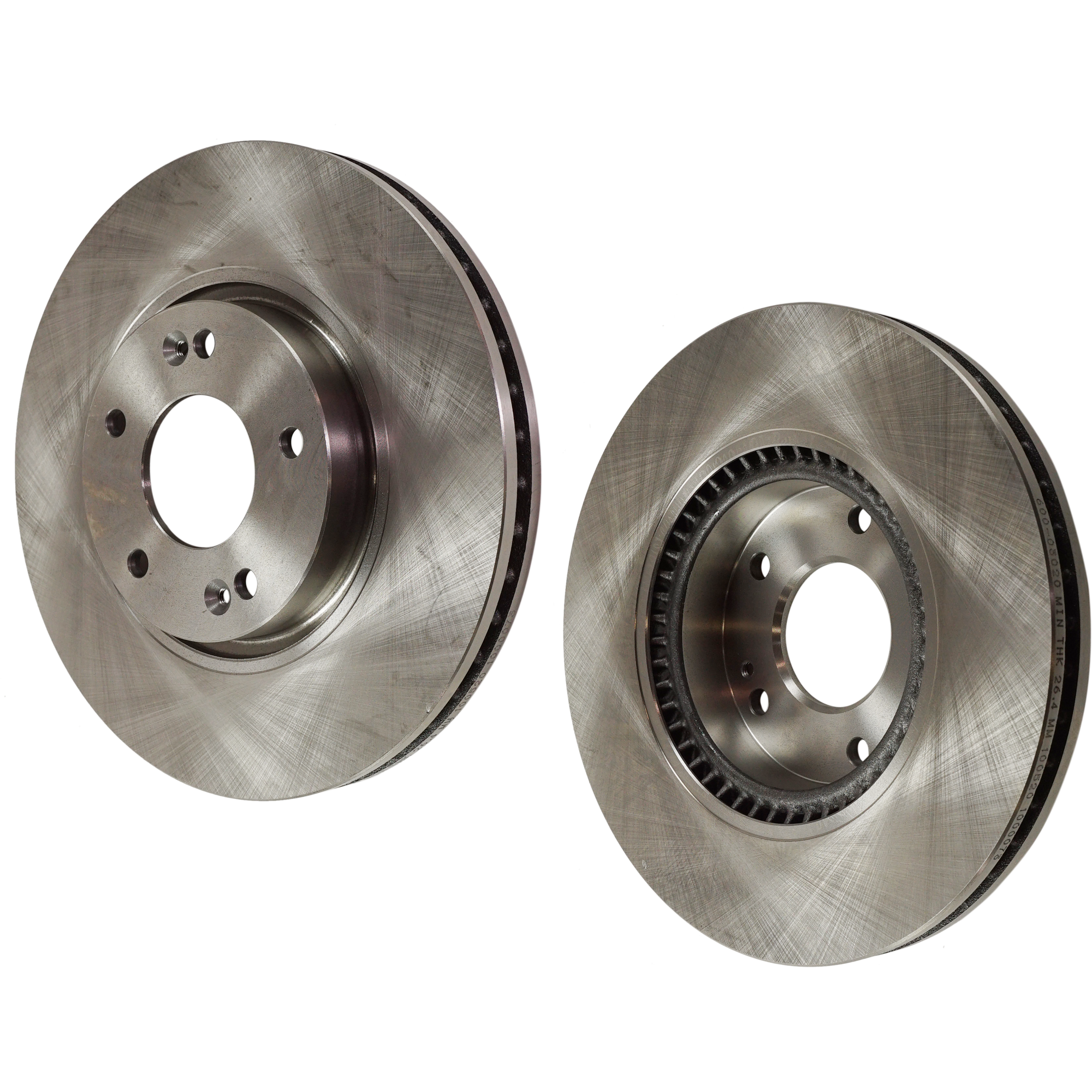 AM SONATA 05-15 FORTE5-12-18 FRONT BRAKE DISC 2 Wheel Set SKU SET STPK27110020-2 OEM 517123K100