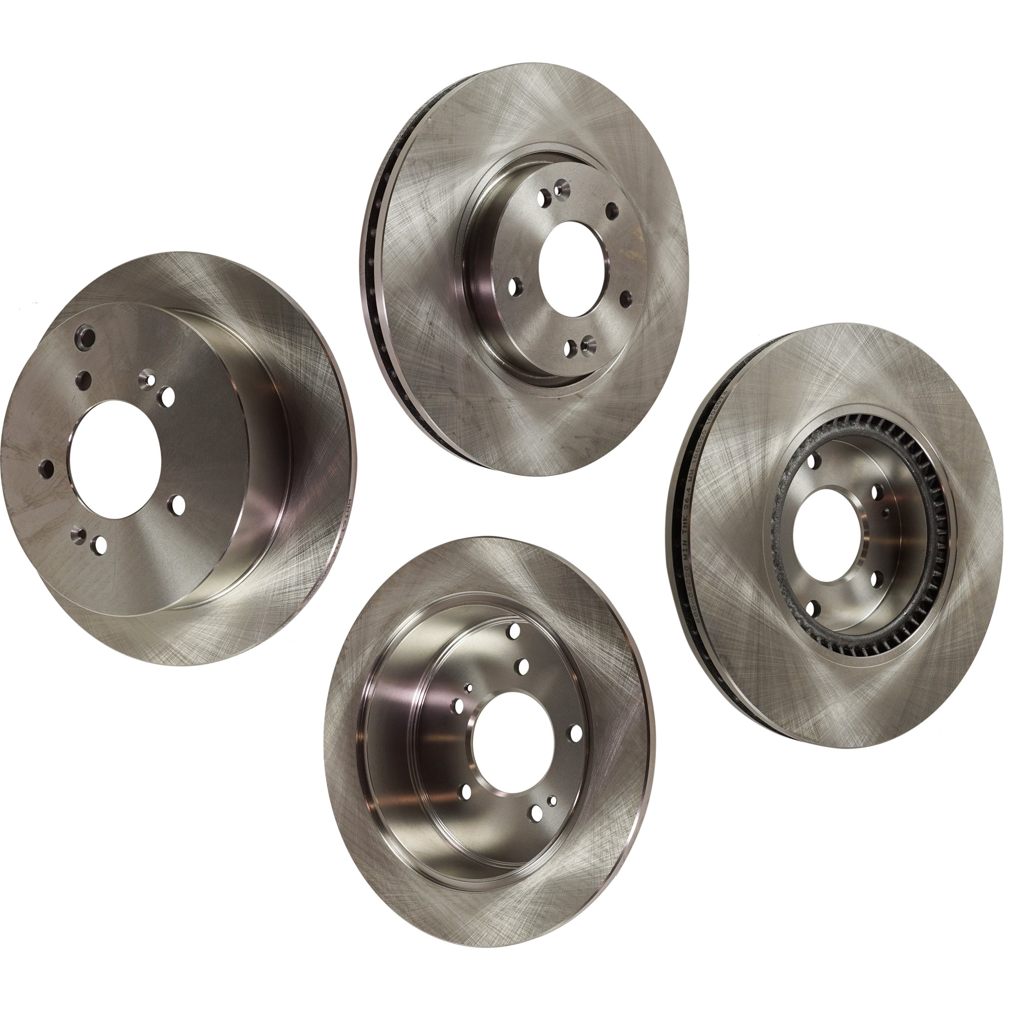 AM TUCSON 10-15 SPORTAGE 11-16 FRONT AND REAR BRAKE DISC 4 Wheel Set SKU SET STPK27110020-4 B OEM 584113A300-517123K100