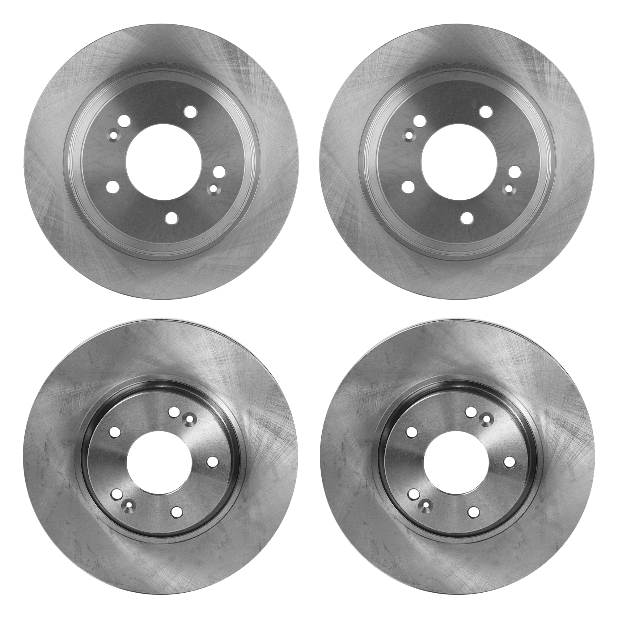 AM OPTIMA 13-15 FRONT AND REAR BRAKE DISC RH AND LH Plain Surface Front Vented Rear Solid 5 Lugs SKU SET STPK27110020-4 C OEM 44766-850354-60021014-901430G