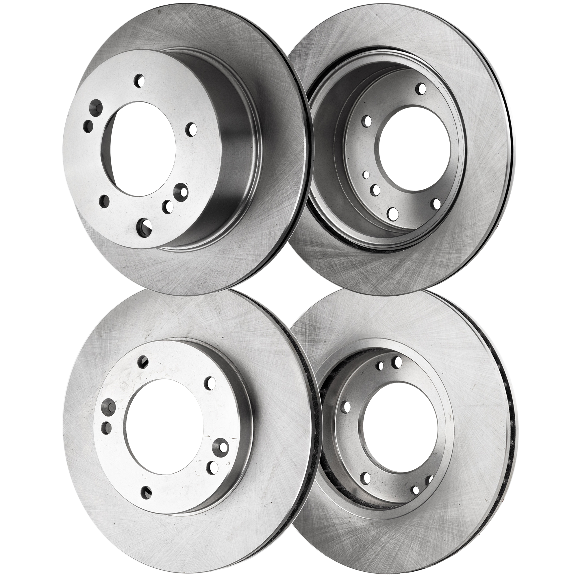 AM SORENTO 03-06 FRONT AND REAR BRAKE DISC 4 Wheel Set SKU SET STPK27110021-4 OEM 517123E400-584113E300