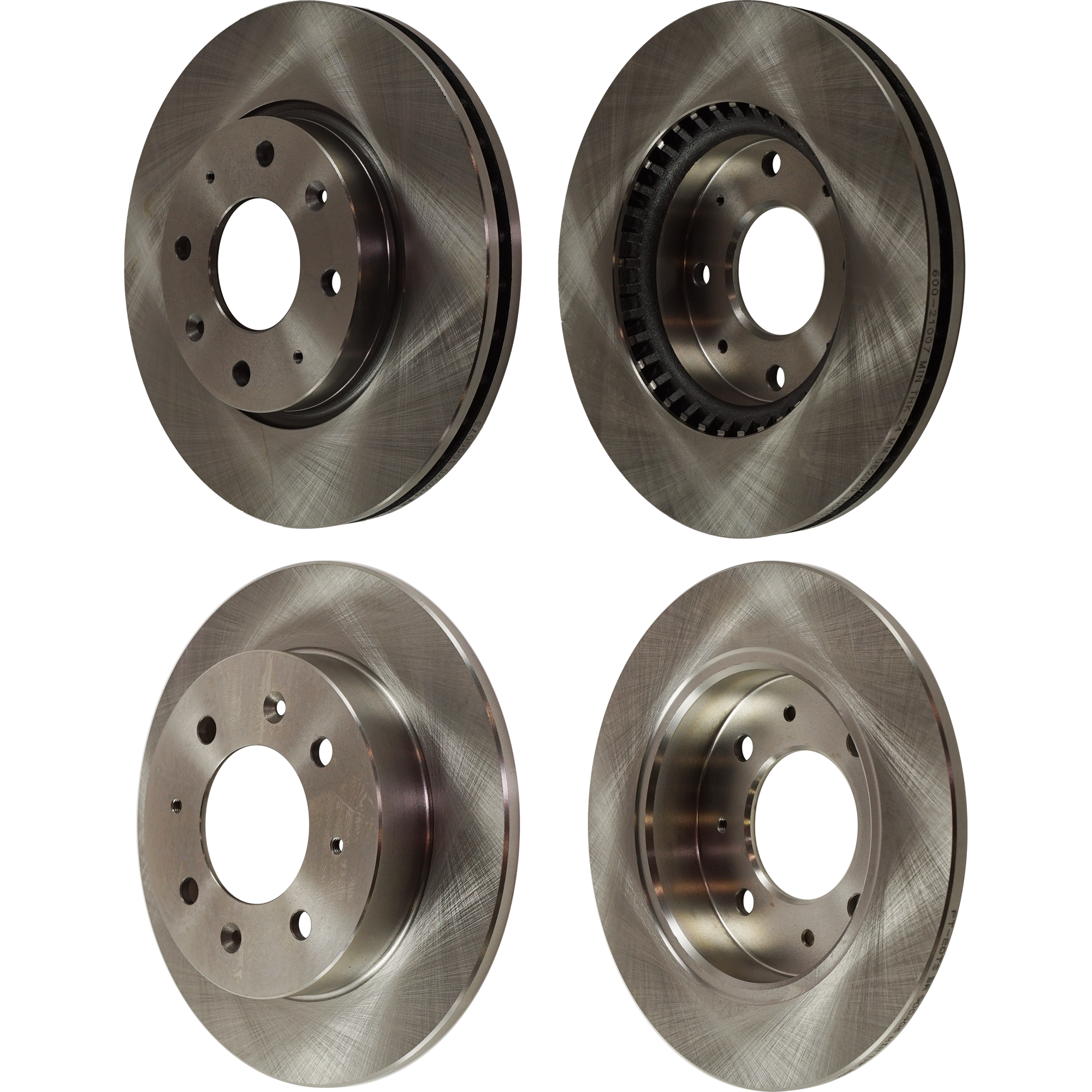 AM SPECTRA 04-09 SPECTRA5-05-09 FRONT AND REAR BRAKE DISC 4 Wheel Set SKU SET STPK27110028-4 OEM 517122F100-517122F300-584112F1