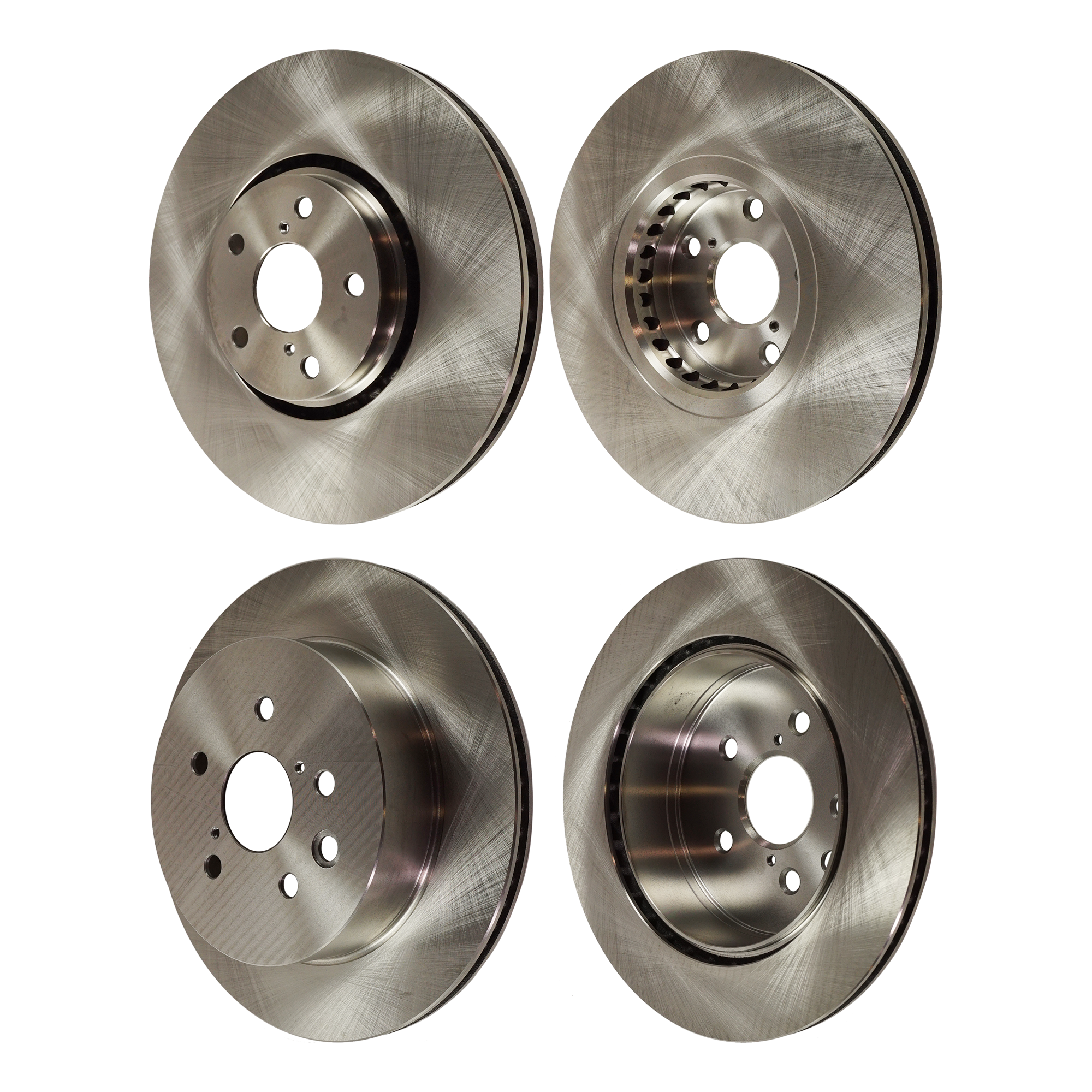 AM GS350-07-11 FRONT AND REAR BRAKE DISC 4 Wheel Set SKU SET STPL27110011-4 OEM 12144154-31523-44817-850116-60