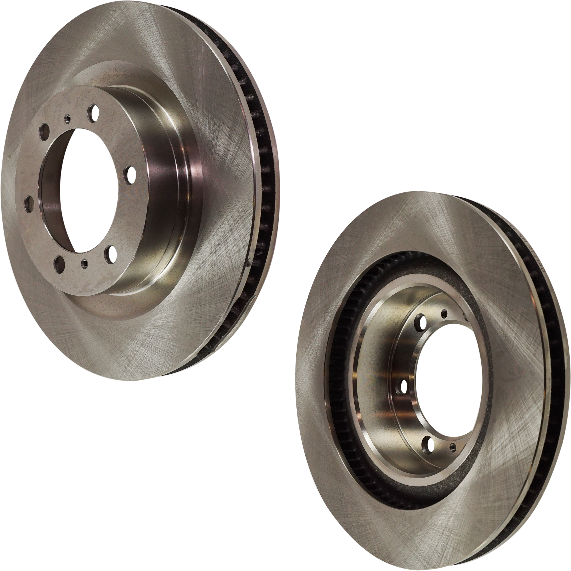 AM 4RUNNER GX460-10-22 FRONT BRAKE DISC RH AND LH 2 Wheel Set SKU SET STPL27110015-2 OEM 31554-44714-44819-0833465-8501