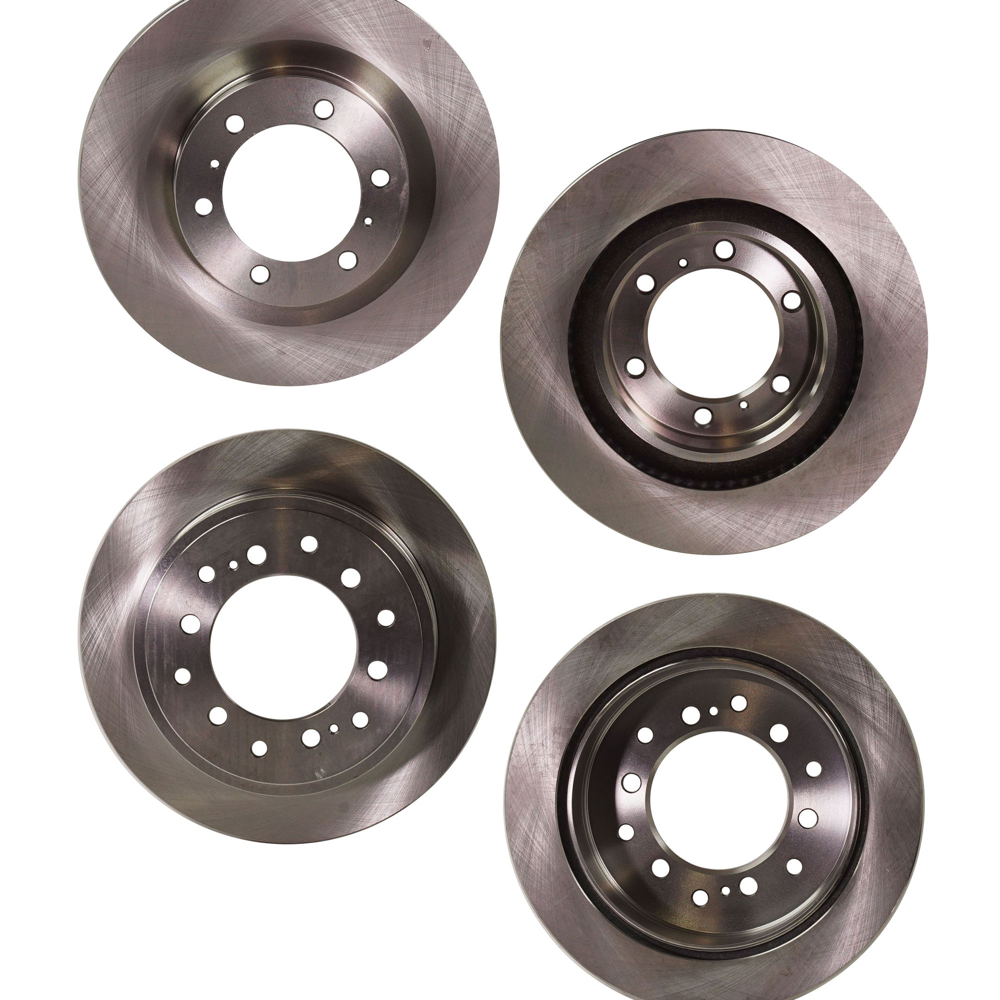 AM 4RUNNER GX460-10-22 FRONT AND REAR BRAKE DISC 4 Wheel Set SKU SET STPL27110015-4 OEM 31550-44715-0833467-850180-880