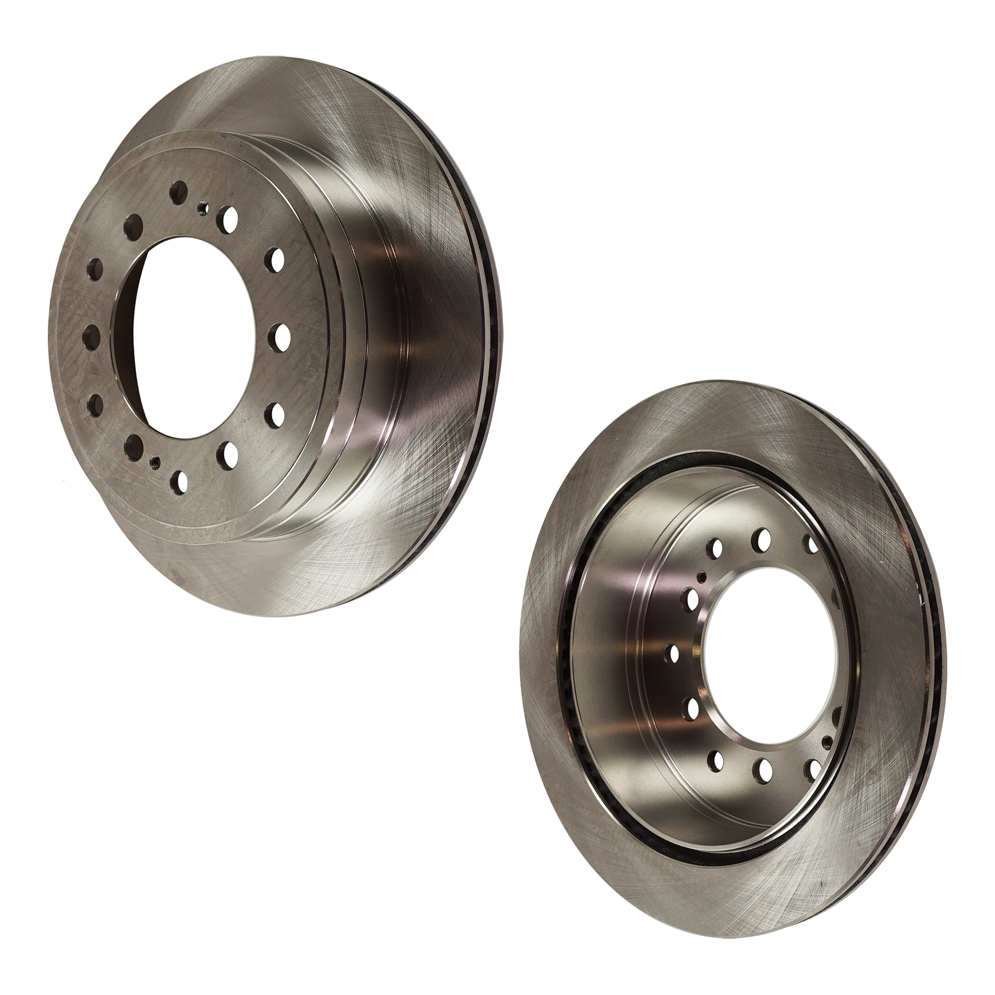 AM 4RUNNER GX460-10-22 REAR BRAKE DISC RH AND LH 2 Wheel Set SKU SET STPL27110016-2 OEM 31550-44715-0833467-850180-880