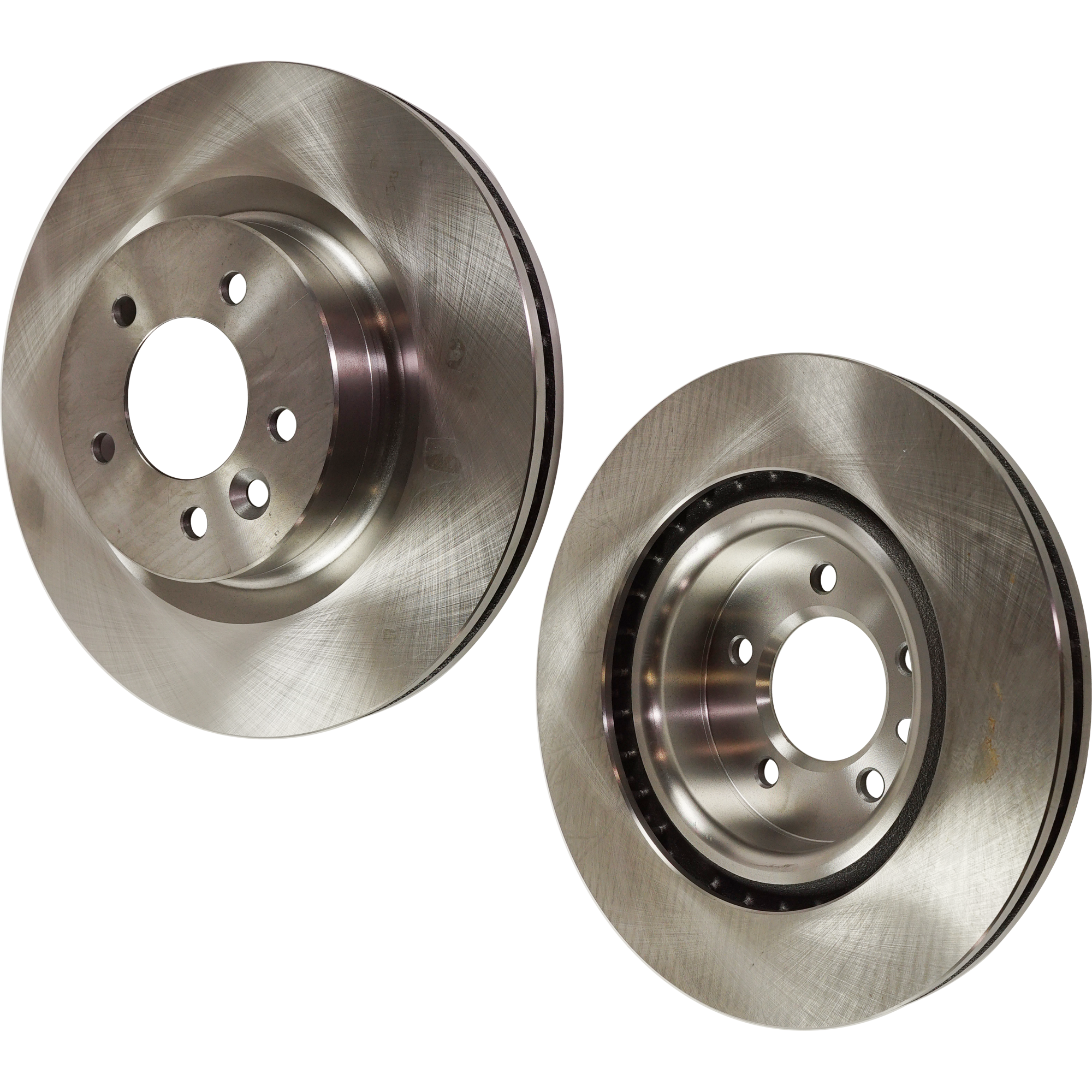 AM LR3-05-09 RANGE ROVER SPORT 06-09 FRONT BRAKE DISC RH AND LH 2 Wheel Set SKU SET STPL27110025-2 OEM SDB000612 SDB000613 SDB000614