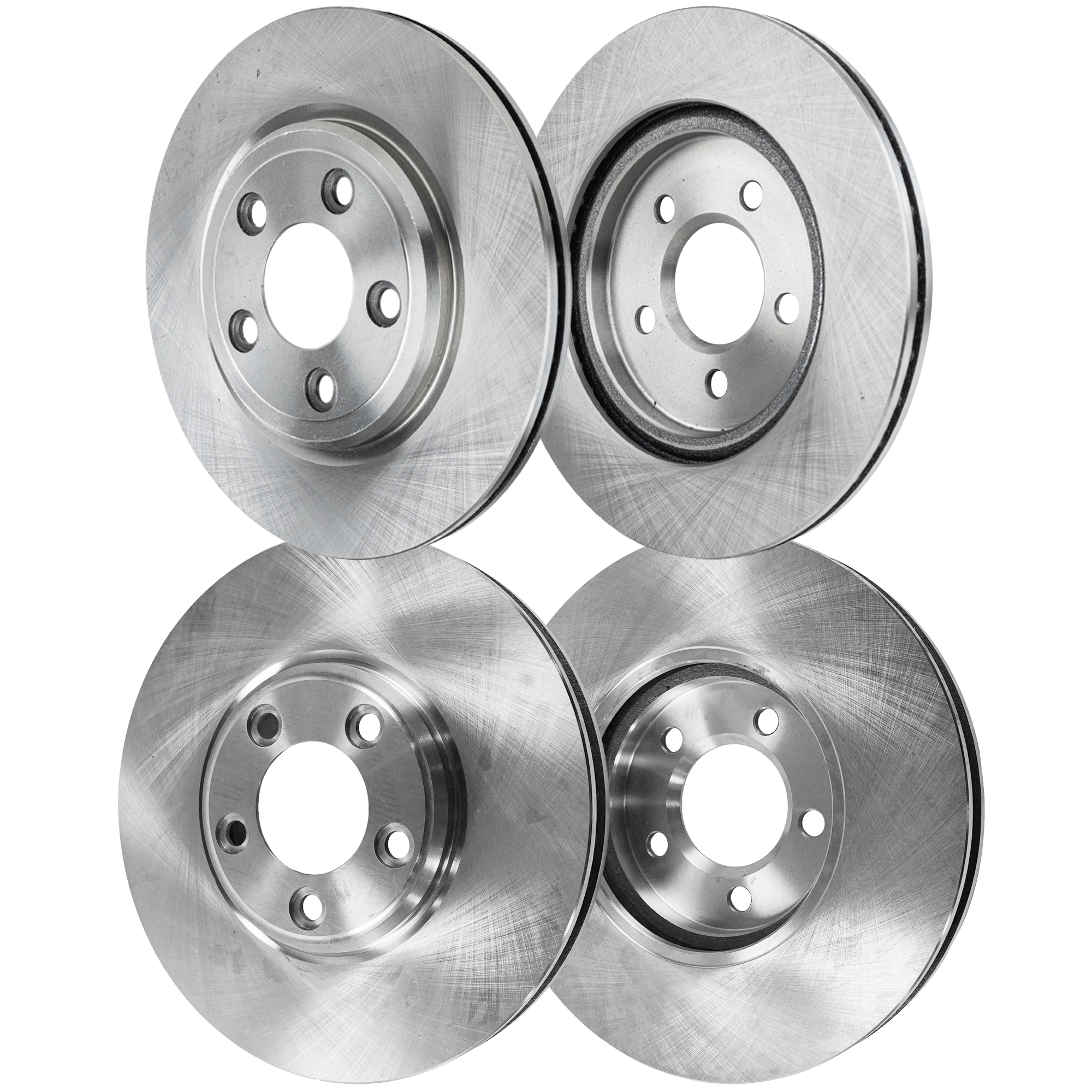 AM LS 00-06 FRONT AND REAR BRAKE DISC 4 Wheel Set SKU SET STPL27110026-4 OEM JLM20801 JLM20802 XR827087