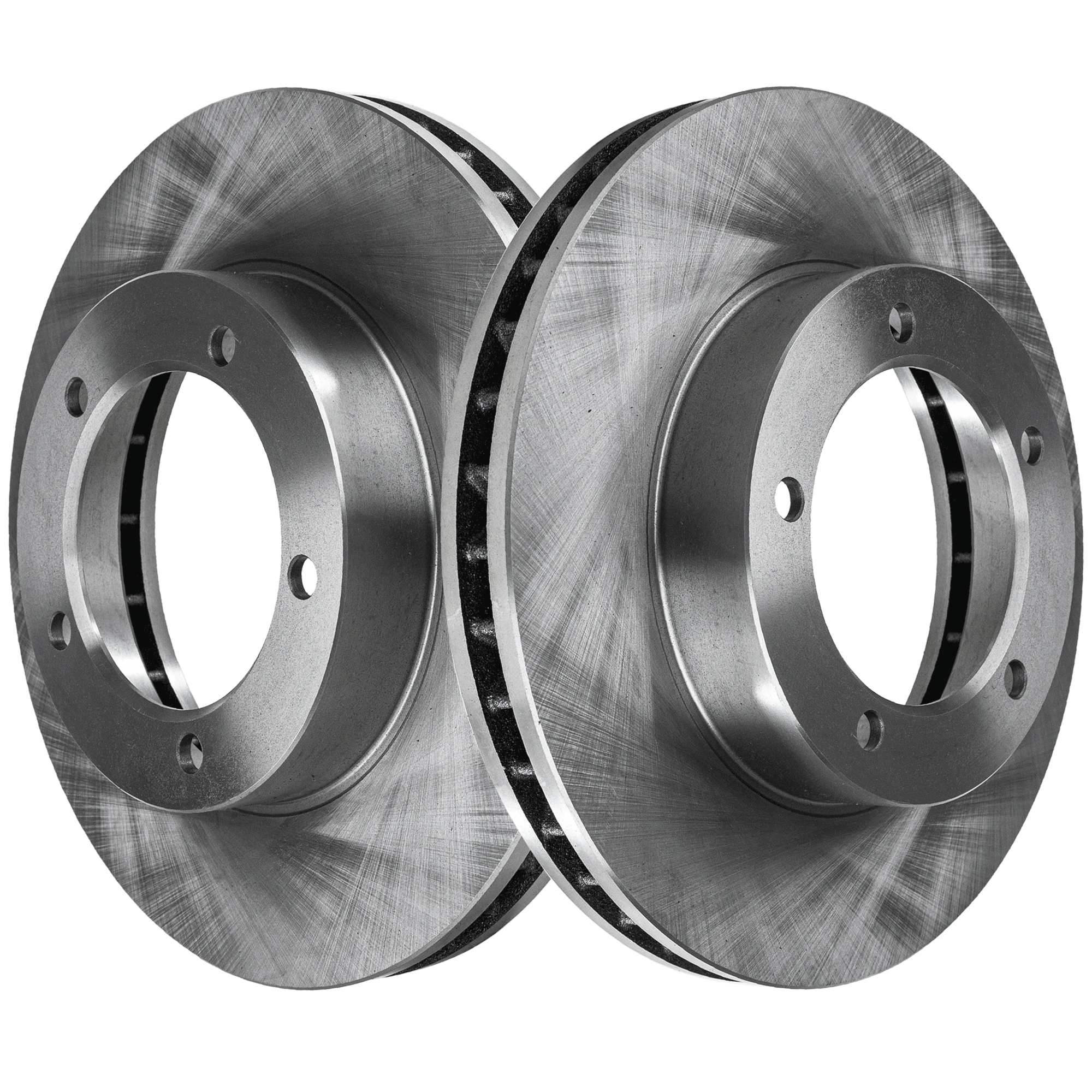 AM LAND CRUISER LX470-98-07 FRONT BRAKE DISC RH AND LH 2 Wheel Set SKU SET STPL27110038-2 OEM 4351260130-4351260170