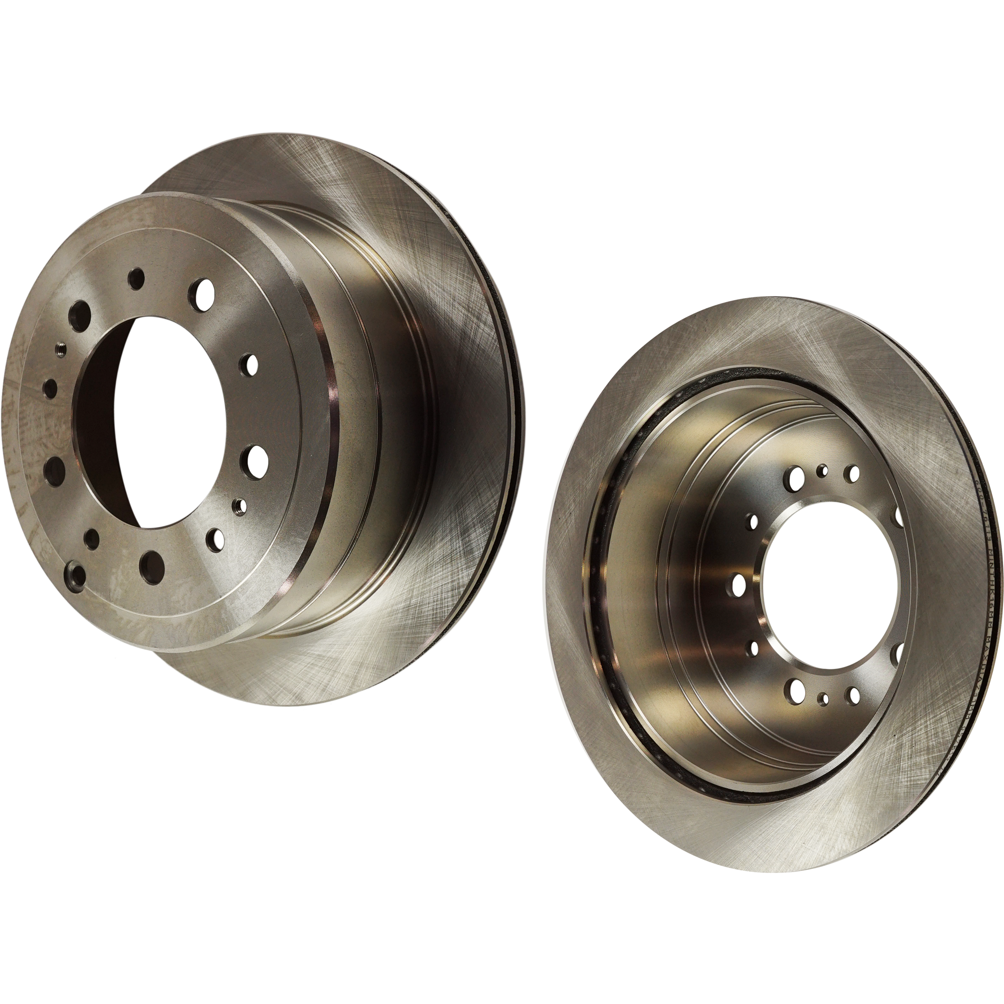 AM LAND CRUISER LX470-98-07 REAR BRAKE DISC RH AND LH 2 Wheel Set SKU SET STPL27110039-2 OEM 4243160221-4243160281