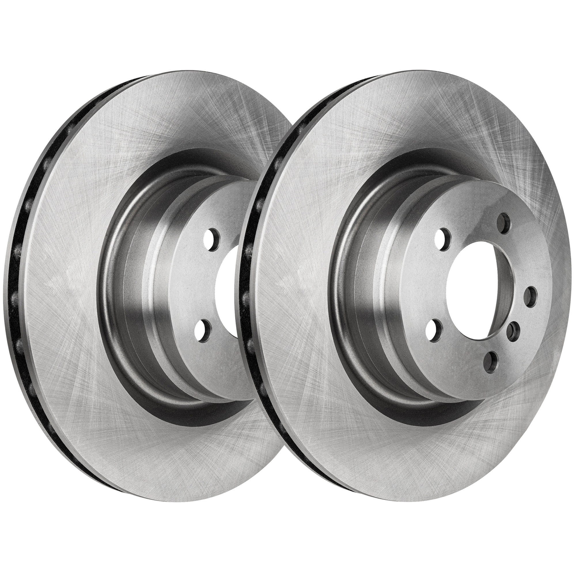 AM RANGE ROVER 06-12 FRONT BRAKE DISC Plain Surface Vented 5 Lugs 2 Wheel Set SKU SET STPL27110046-2 OEM 34337-45430-850004-12122015-60