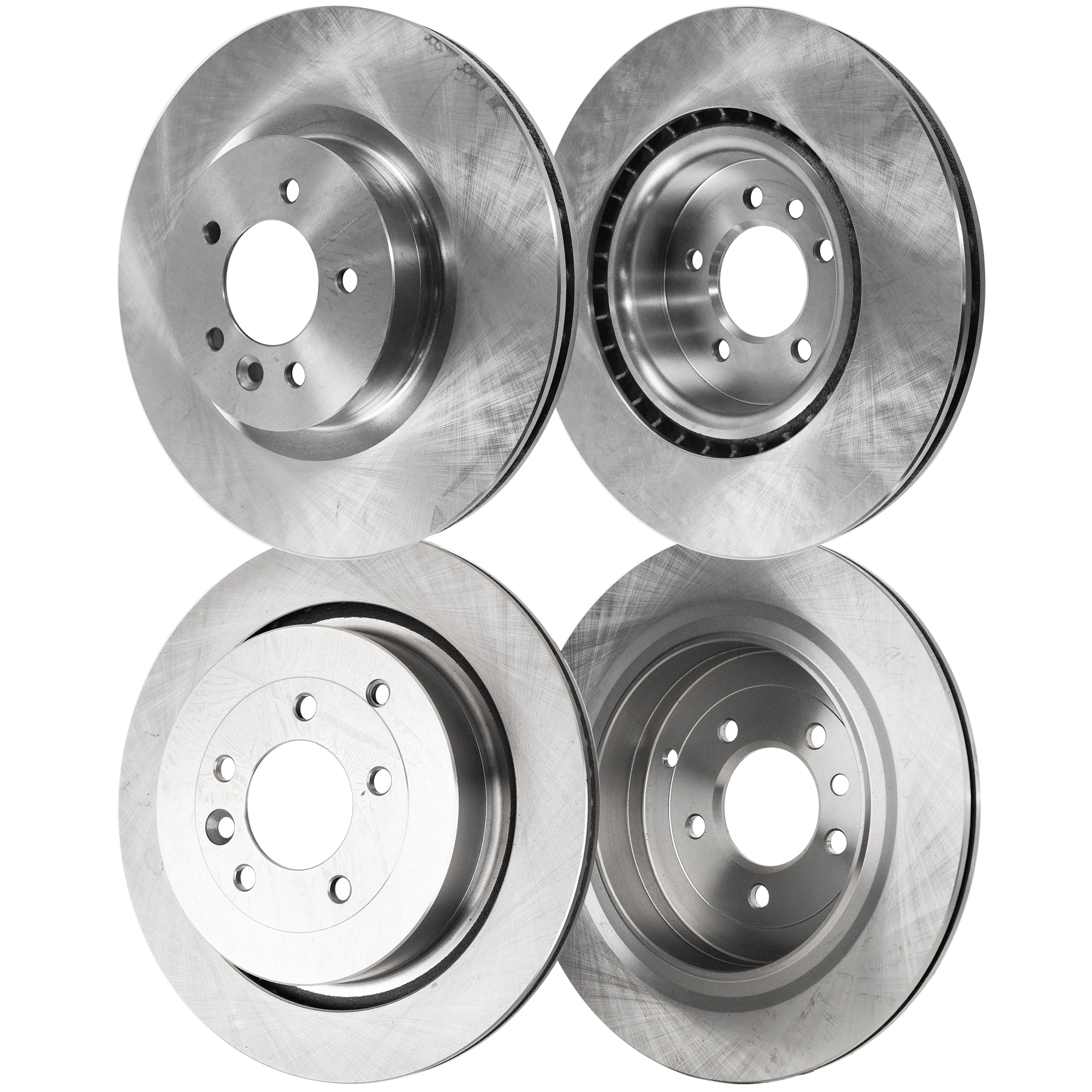 AM RANGE ROVER SPORT 06-13 LR4-10-16 FRONT AND REAR BRAKE DISC 4 Wheel Set SKU SET STPL27110051-4 A OEM 34333-45434-900964-60011011-34