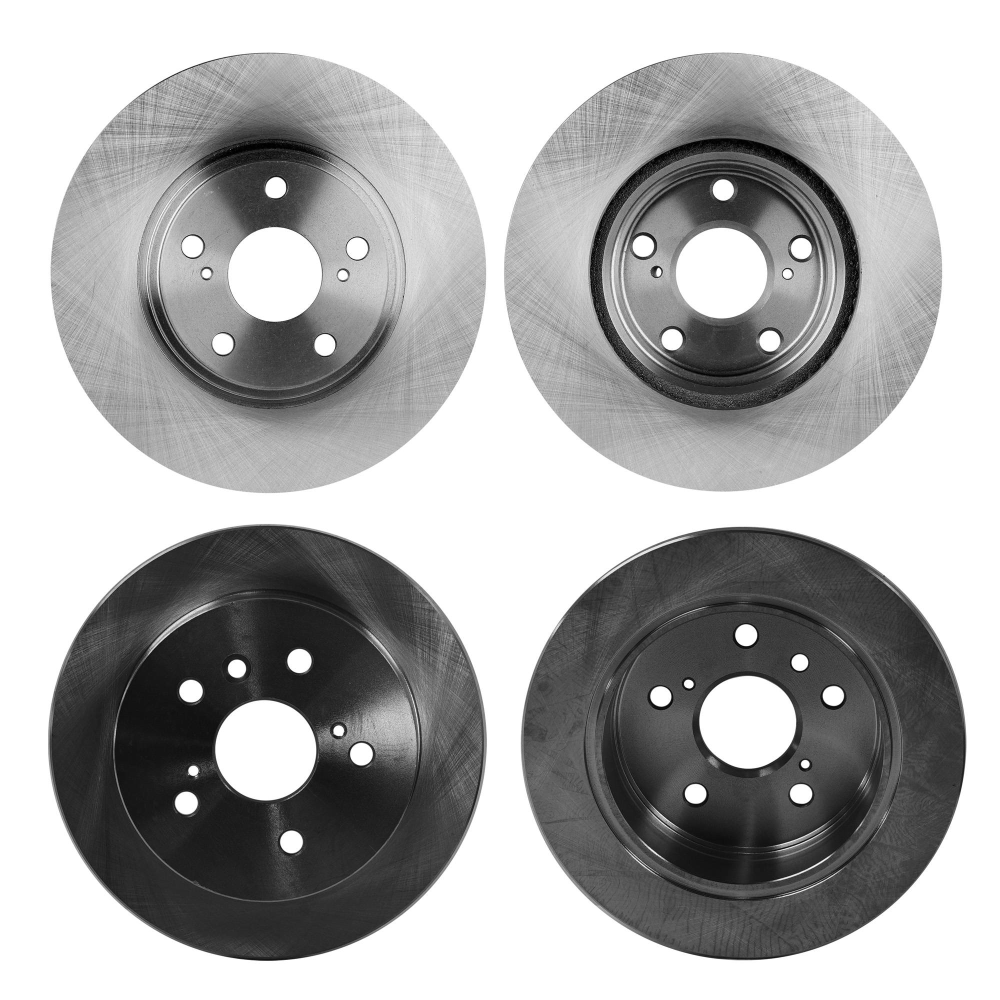 AM CAMRY 02-04 ES330-04-06 FRONT AND REAR BRAKE DISC 4 Wheel Set SKU SET STPL27110056-4 A OEM 4351248011-4243133100-42431060