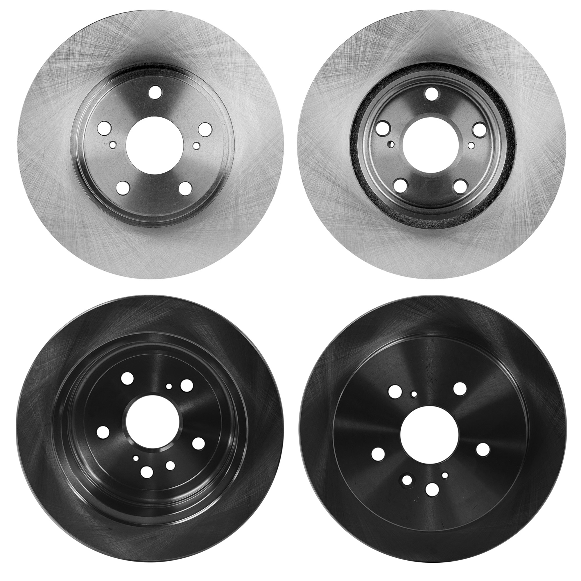 AM HIGHLANDER 04-07 FRONT AND REAR BRAKE DISC 4 Wheel Set SKU SET STPL27110056-4 B OEM 4351248011-4243148041-424310E0
