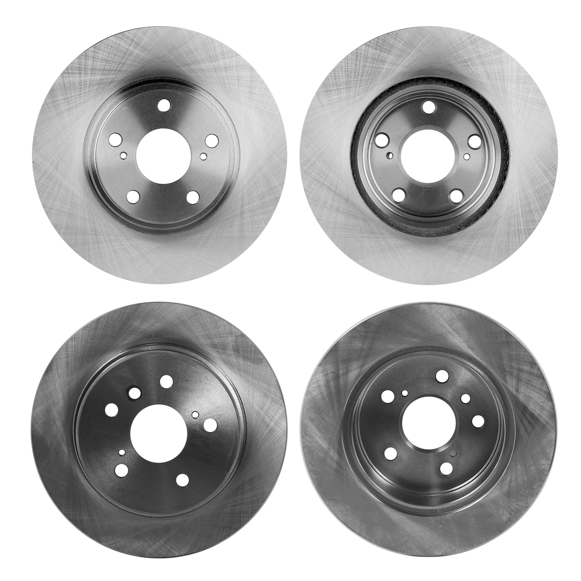 AM RX300-99-03 HIGHLANDER 01-03 FRONT AND REAR BRAKE DISC 4 Wheel Set SKU SET STPL27110056-4 C OEM 4243148010-4243133080-42431331