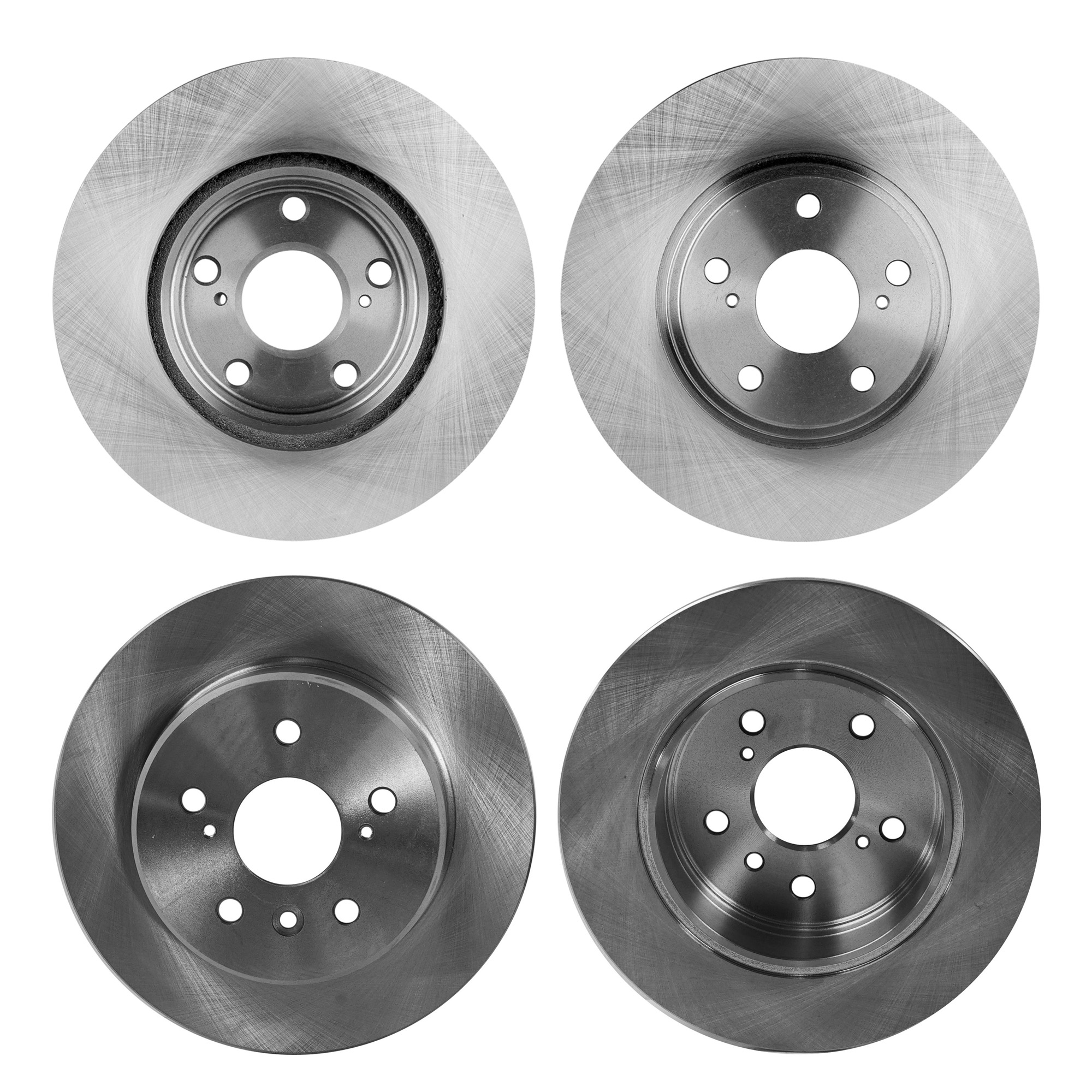 AM RX300-99-03 HIGHLANDER 01-03 FRONT AND REAR BRAKE DISC 4 Wheel Set SKU SET STPL27110056-4 D OEM 4243133030-4243133050-43512480