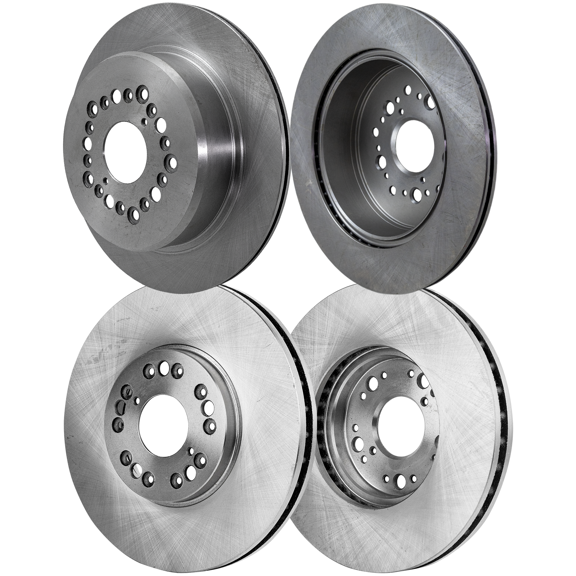 AM GS300-93-97 LS400-93-94 FRONT AND REAR BRAKE DISC 4 Wheel Set SKU SET STPL27110060-4 B OEM 4243130140-4243130190-42431500