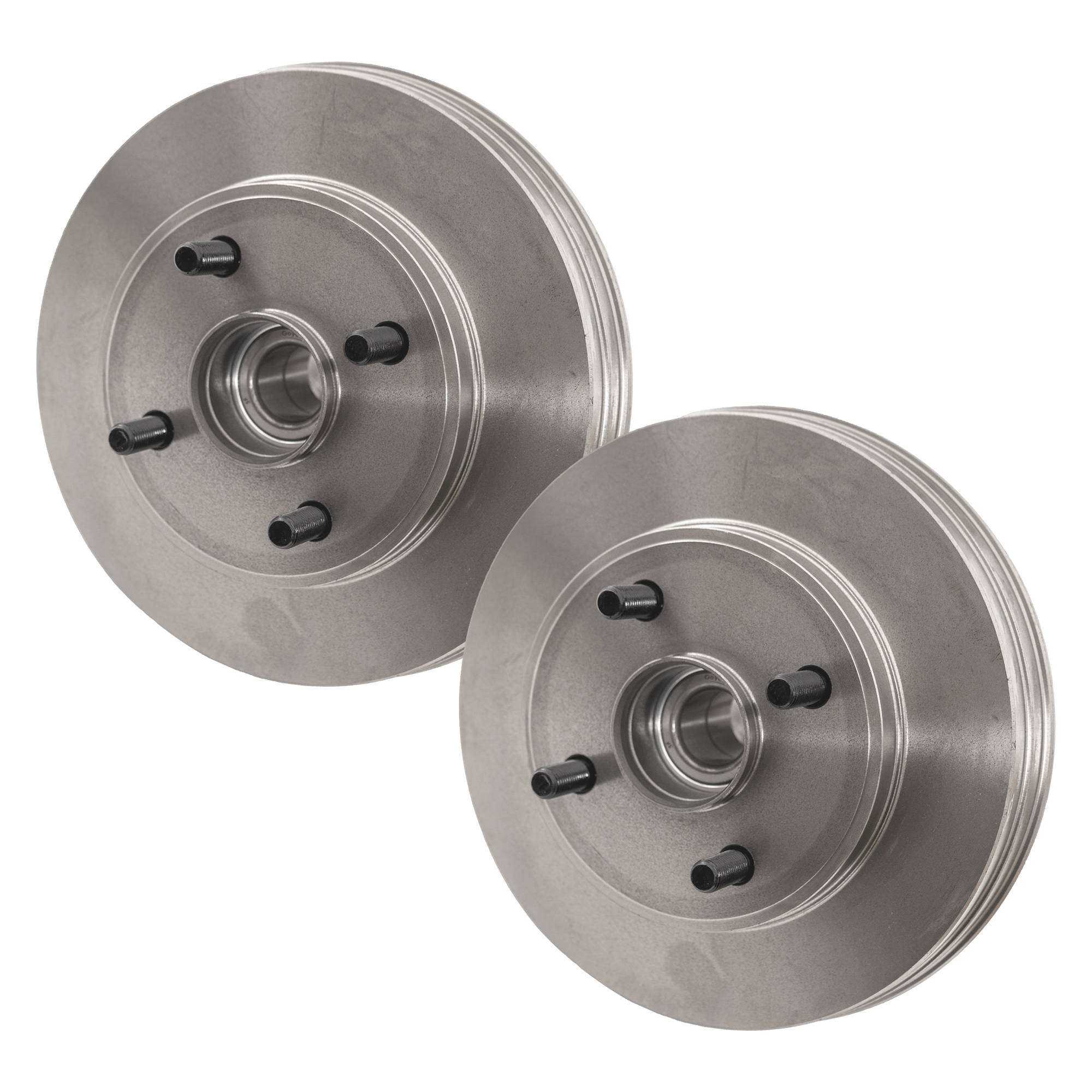 AM MIRAGE 14-19 REAR BRAKE DRUM 2 Wheel Set 4 x 100 mm Bolt Hole Pattern 181 mm. Max Diameter SKU SET STPM27050002-2