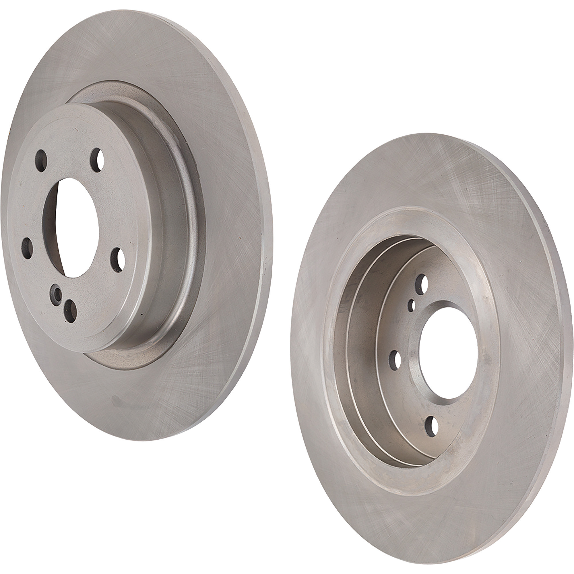 AM B250-13-19 GLA250-15-20 REAR BRAKE DISC Plain Surface Solid 5 Lugs 2 Wheel Set SKU SET STPM27110006-2 OEM 45885-850459-12135149-60063107