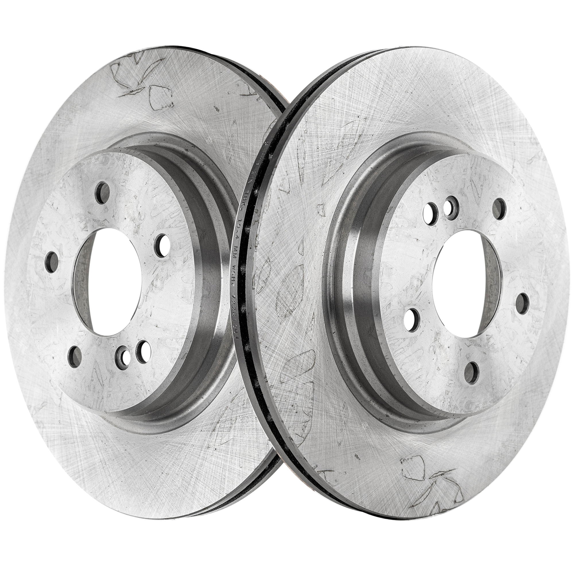 AM C43 AMG 98-00 SLK55 AMG 05-11 REAR BRAKE DISC 2 Wheel Set SKU SET STPM27110014-2 OEM 34276-43156-12135048-60063040