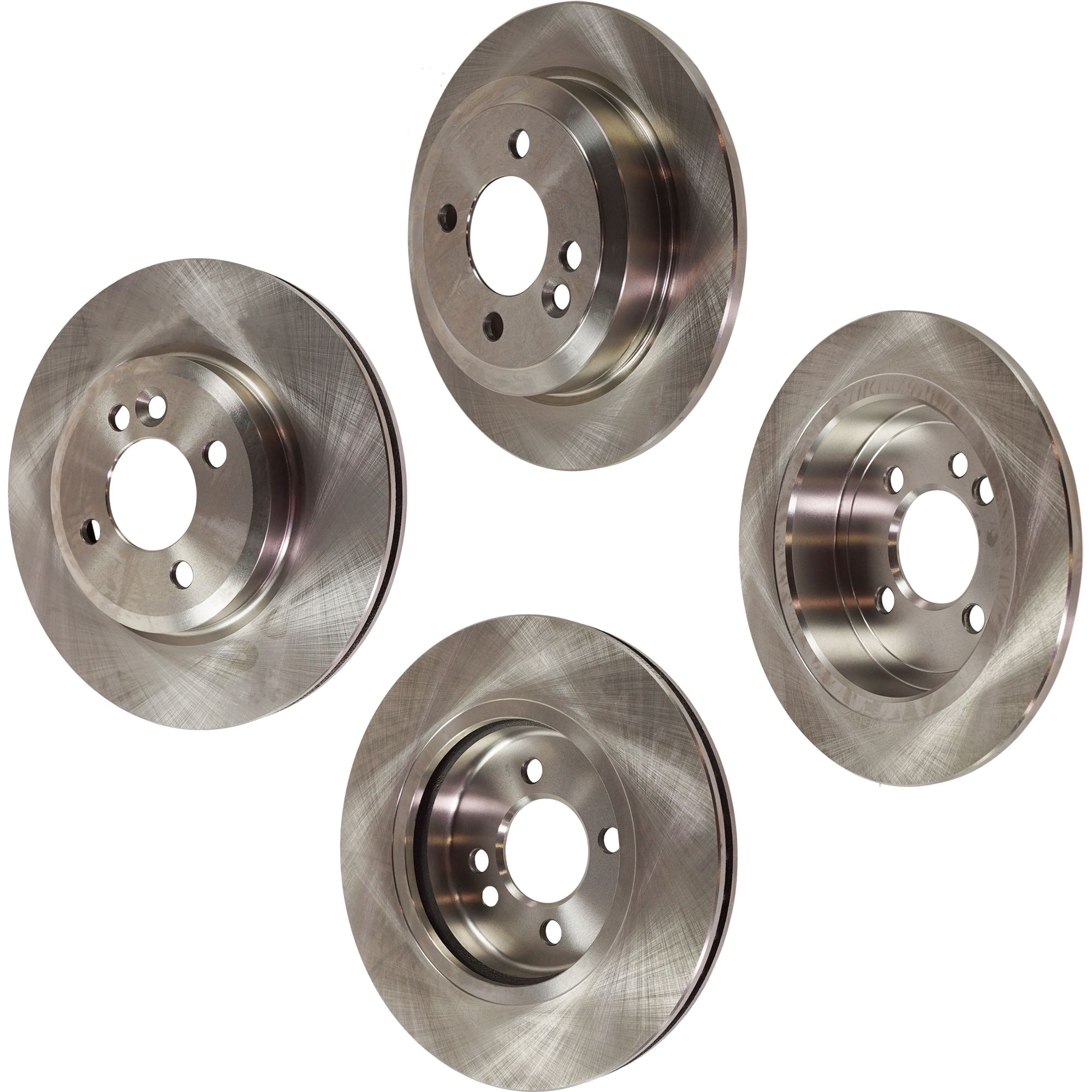 AM COOPER 02-06 FRONT AND REAR BRAKE DISC 4 Wheel Set SKU SET STPM27110018-4 OEM 34111502891-34211503070