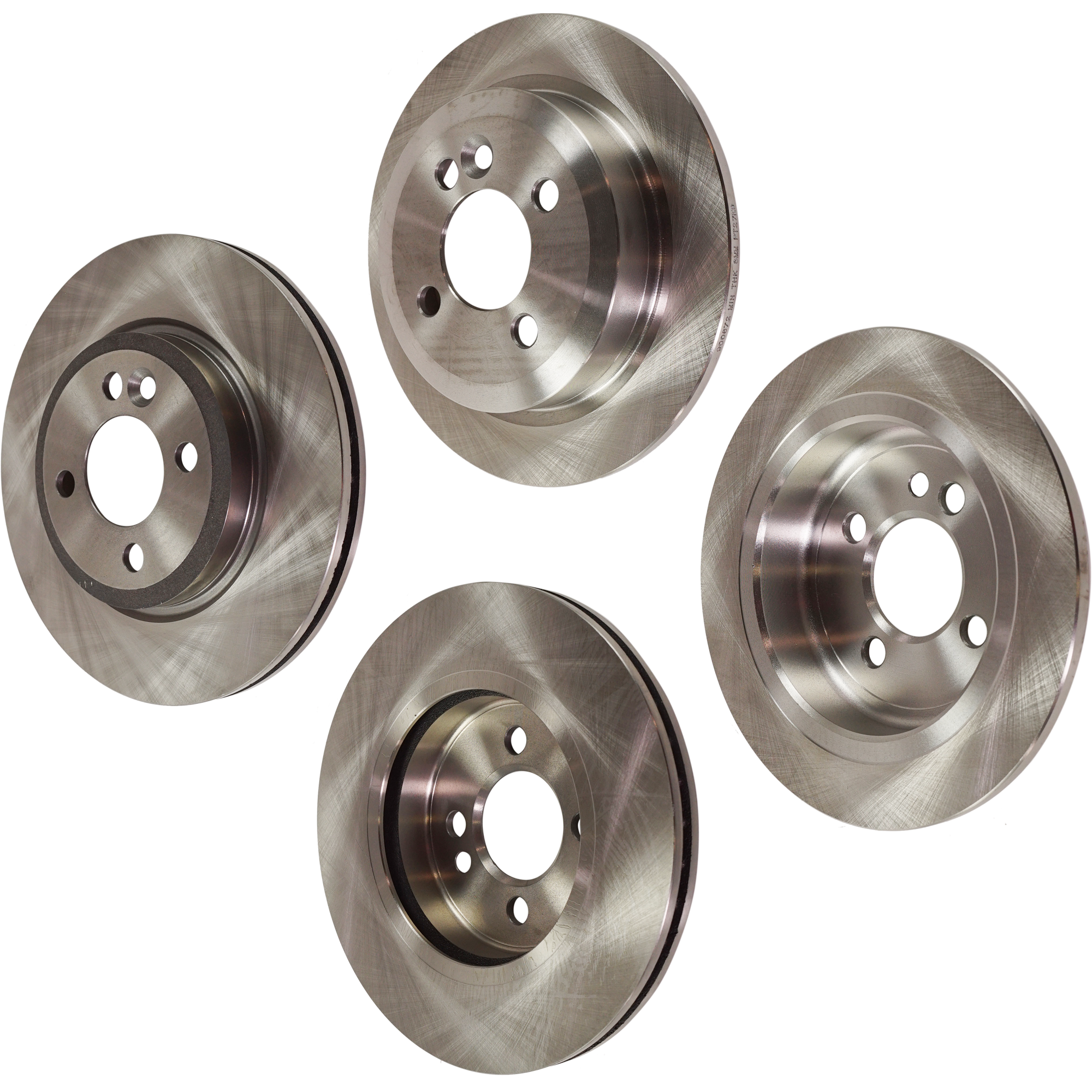 AM COOPER 07-08 FRONT AND REAR BRAKE DISC 4 Wheel Set SKU SET STPM27110020-4 OEM 34216774987-34412-45424-850110