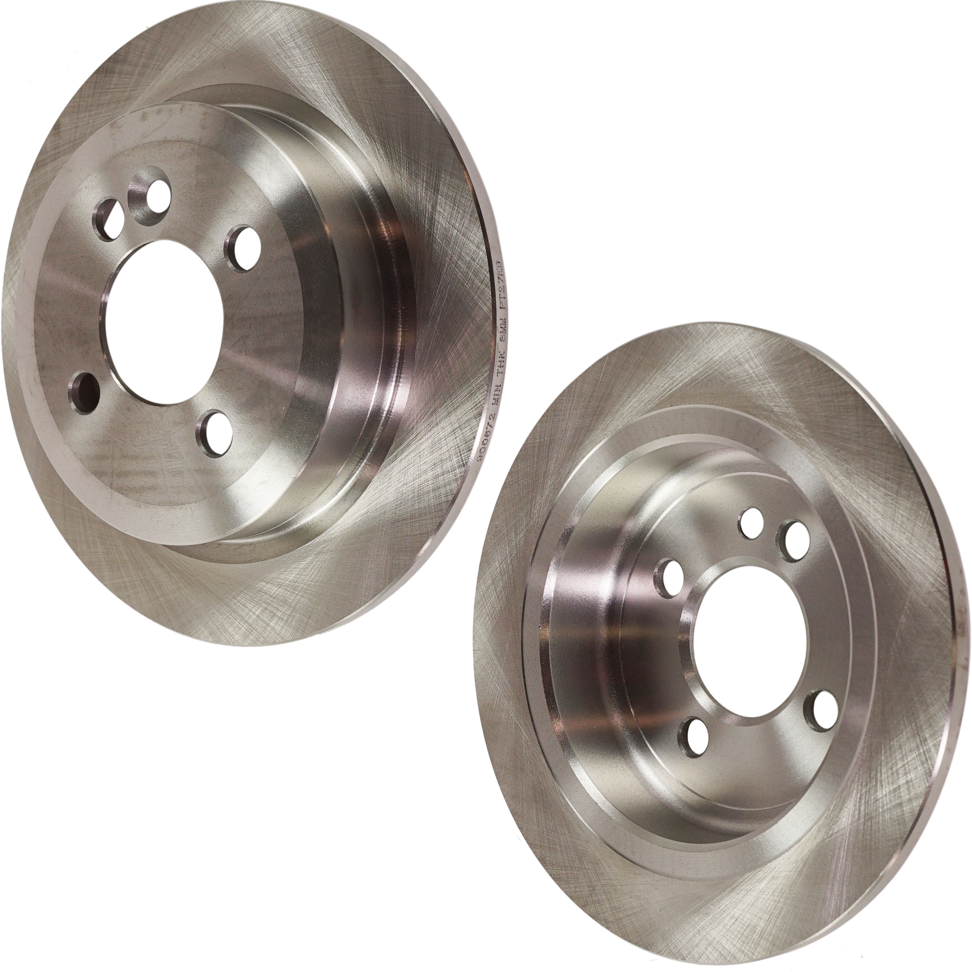 AM COOPER 07-15 REAR BRAKE DISC RH AND LH 2 Wheel Set SKU SET STPM27110022-2 OEM 34216774987