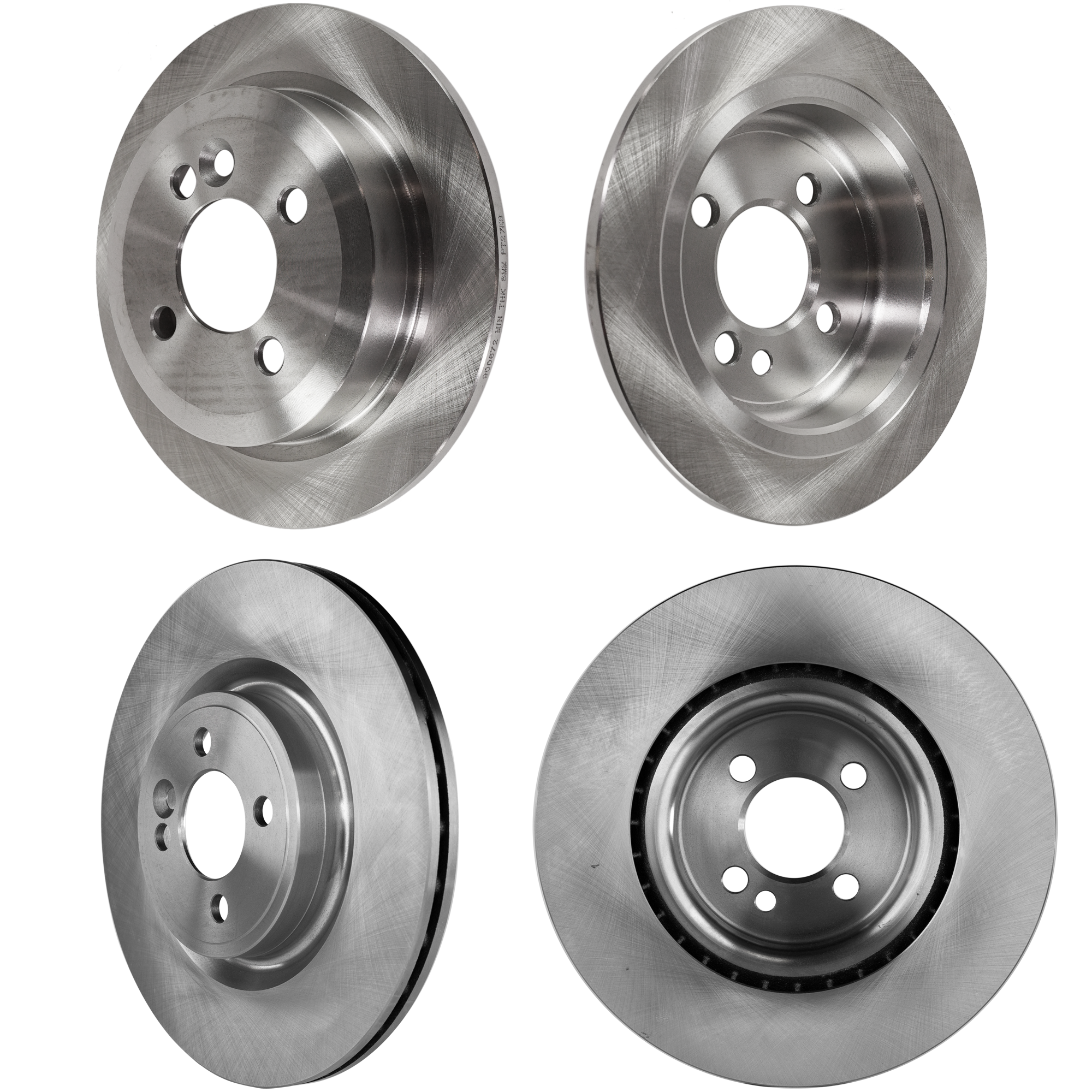 AM COOPER 08-15 FRONT AND REAR BRAKE DISC 4 Wheel Set SKU SET STPM27110023-4 B OEM 34216774987-34116774986-341168