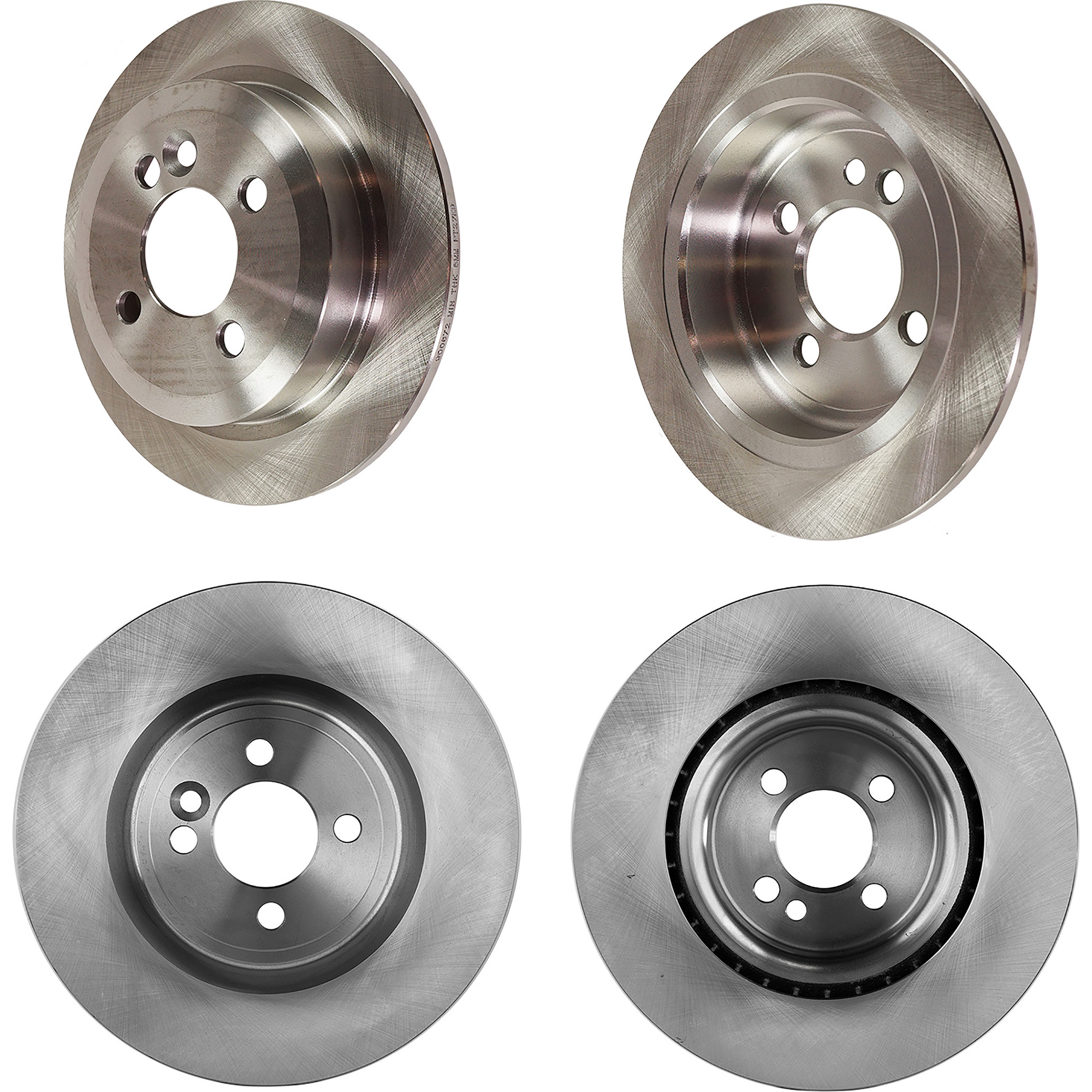 AM COOPER 09-15 FRONT AND REAR BRAKE DISC 4 Wheel Set SKU SET STPM27110024-4 A OEM 34106784366-34216774987