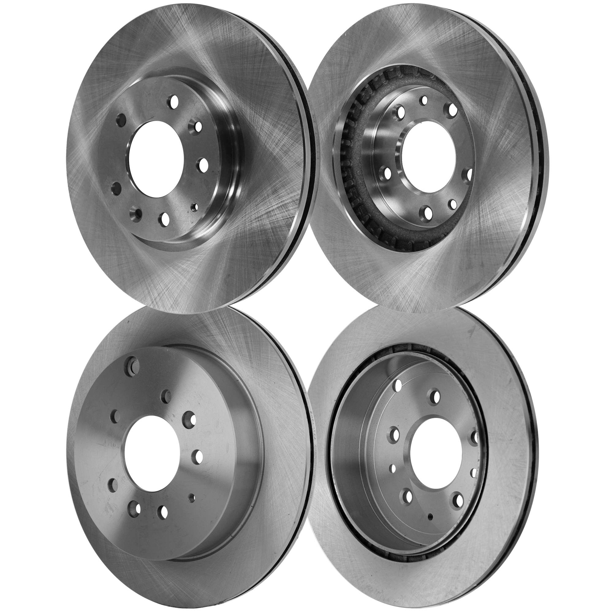 AM CX 7-07-12 FRONT AND REAR BRAKE DISC 4 Wheel Set SKU SET STPM27110034-4 OEM L2063325XA L2063325X L20626251