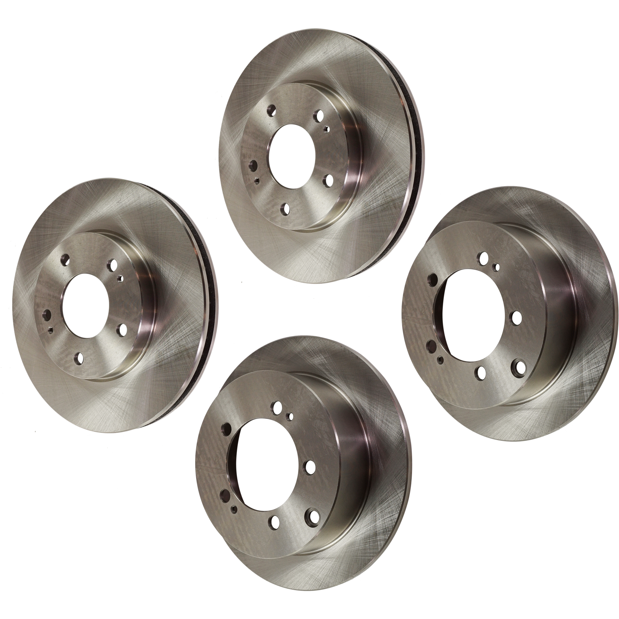 AM GALANT 00-03 LANCER 04-06 FRONT AND REAR BRAKE DISC 4 Wheel Set SKU SET STPM27110053-4 A OEM MB895200 MB928716-5105513AA MN