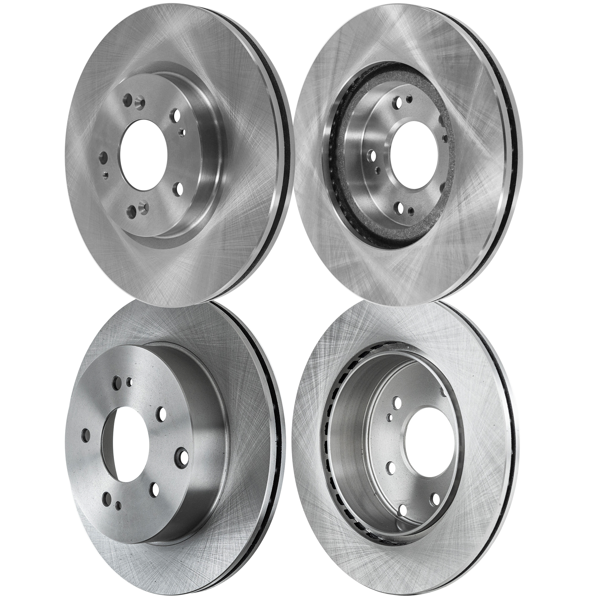AM ECLIPSE 06-12 GALANT 07-09 FRONT AND REAR BRAKE DISC 4 Wheel Set SKU SET STPM27110054-4 B OEM 31457-44640-0833352-900592-600