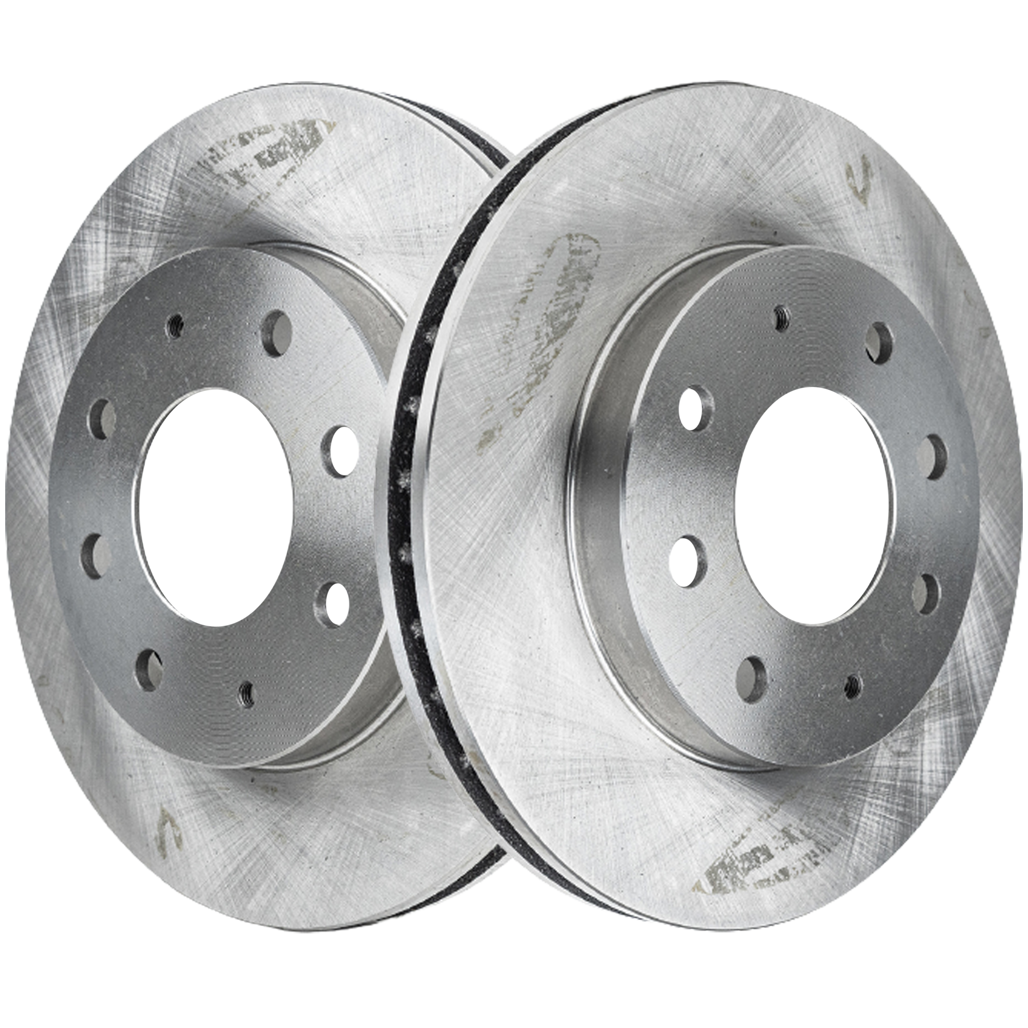 AM GALANT 88-98 LANCER 02-07 FRONT BRAKE DISC 2 Wheel Set SKU SET STPM27110056-2 OEM MB668886 MB950569 MB950570-517