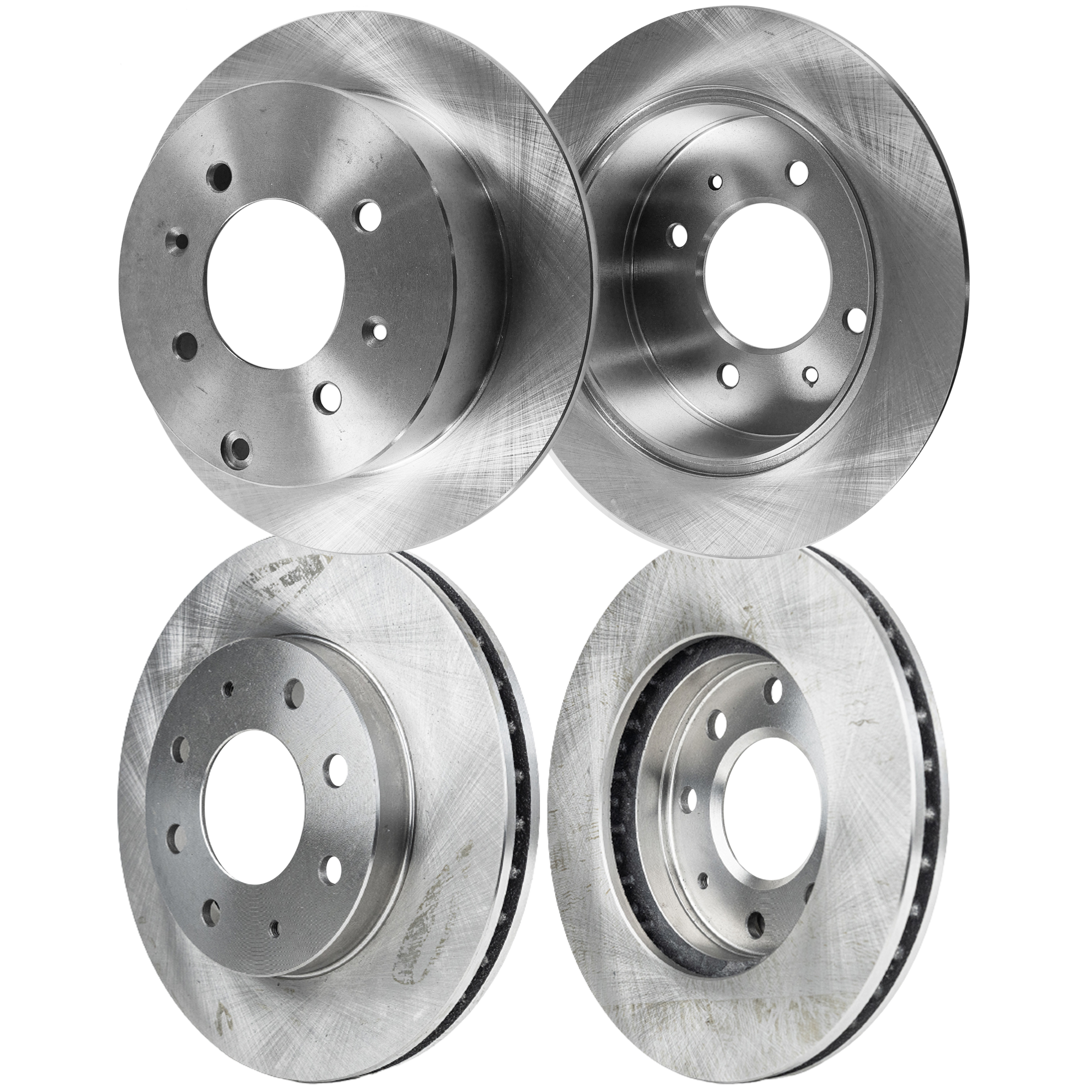 AM SONATA 99-01 FRONT AND REAR BRAKE DISC 4 Wheel Set SKU SET STPM27110056-4 B OEM 584113C000 MB668886 MB950569 M
