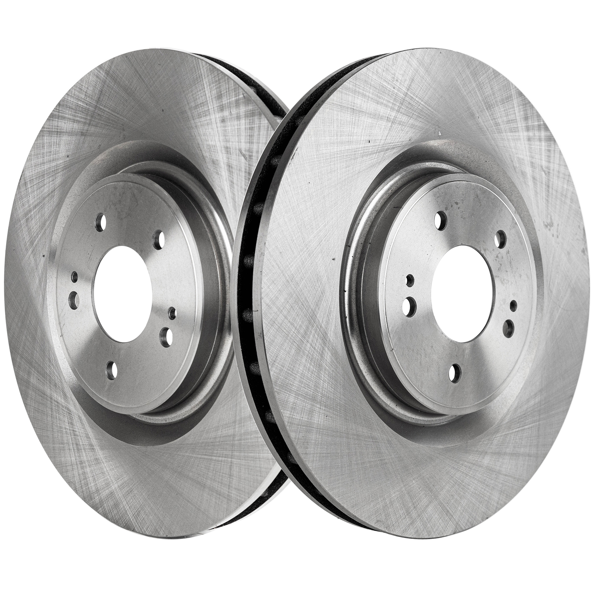 AM LANCER 08-15 FRONT BRAKE DISC RH AND LH 2 Wheel Set SKU SET STPM27110062-2 OEM 4615A024