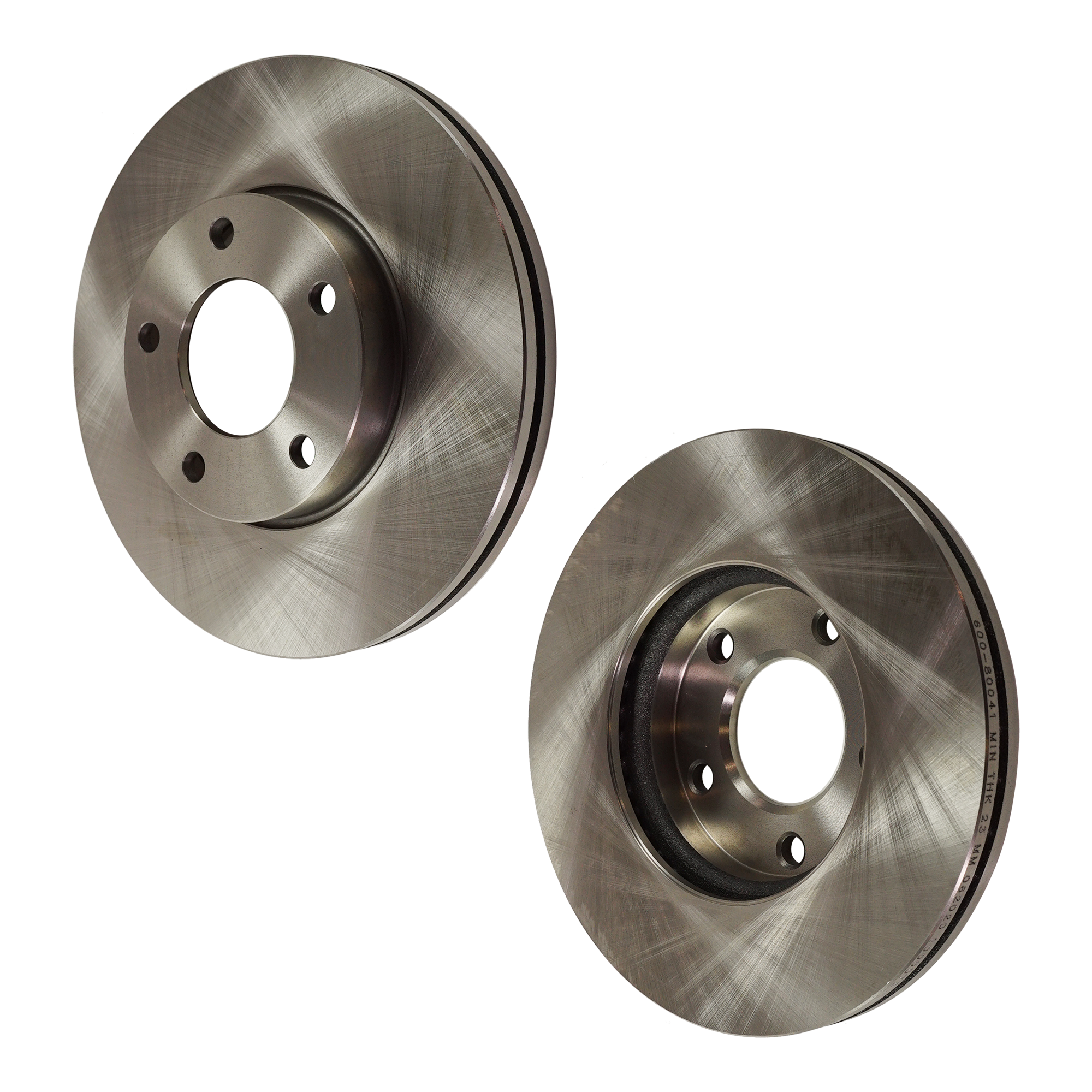 AM MAZDA 3-04-13-3 SPORT 09-13 FRONT BRAKE DISC RH AND LH 2 Wheel Set SKU SET STPM27110065-2 OEM BP4Y3325XB BP4Y3325XD C24Y3325