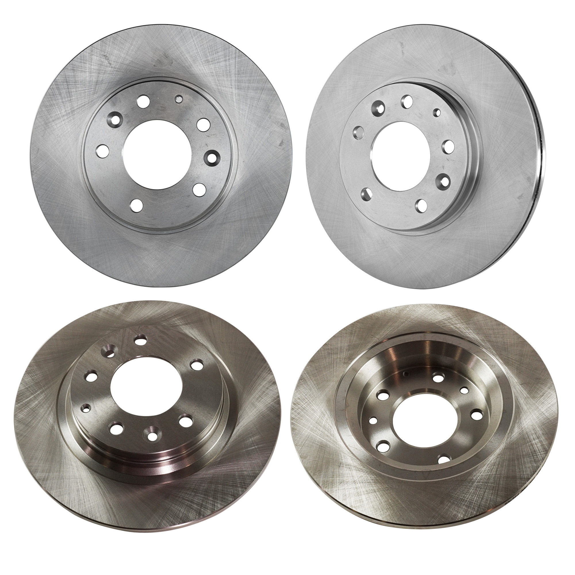 AM 6-03-05 FRONT AND REAR BRAKE DISC 4 Wheel Set SKU SET STPM27110073-4 OEM GK2Y3325XF GF3Y26251A N1232625
