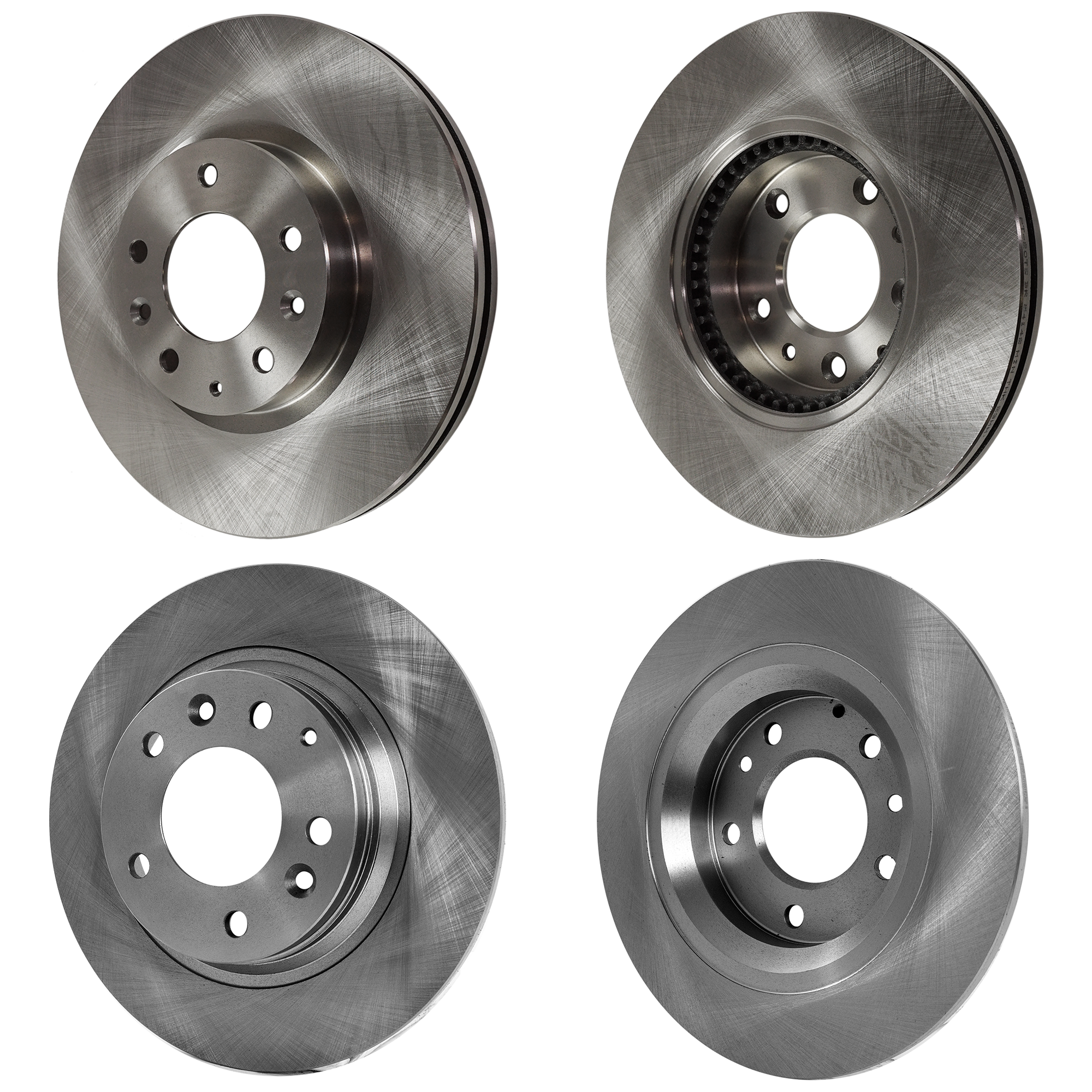 AM FUSION MKZ 10-12 FRONT AND REAR BRAKE DISC RH AND LH 4 Wheel Set Plain Surface SKU SET STPM27110074-4 A OEM 12161097-6E5Z1125AA GP7Y3325XB
