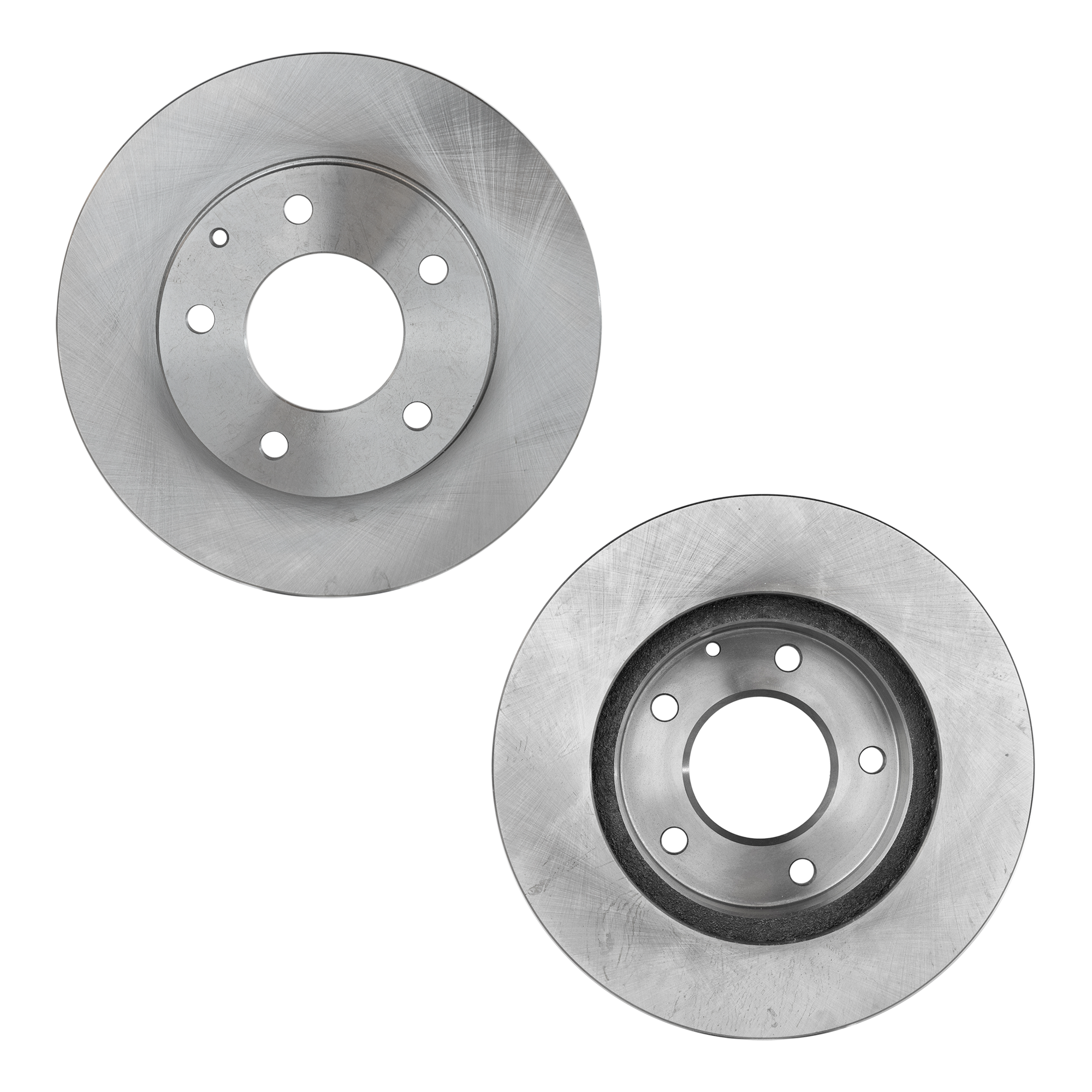 AM 626-93-02 PROTEGE 01-03 FRONT BRAKE DISC RH AND LH Plain Surface Vented 5 Lugs SKU SET STPM27110076-2 OEM F32Z1125A GA2Y3325X GA4Y3325XJ