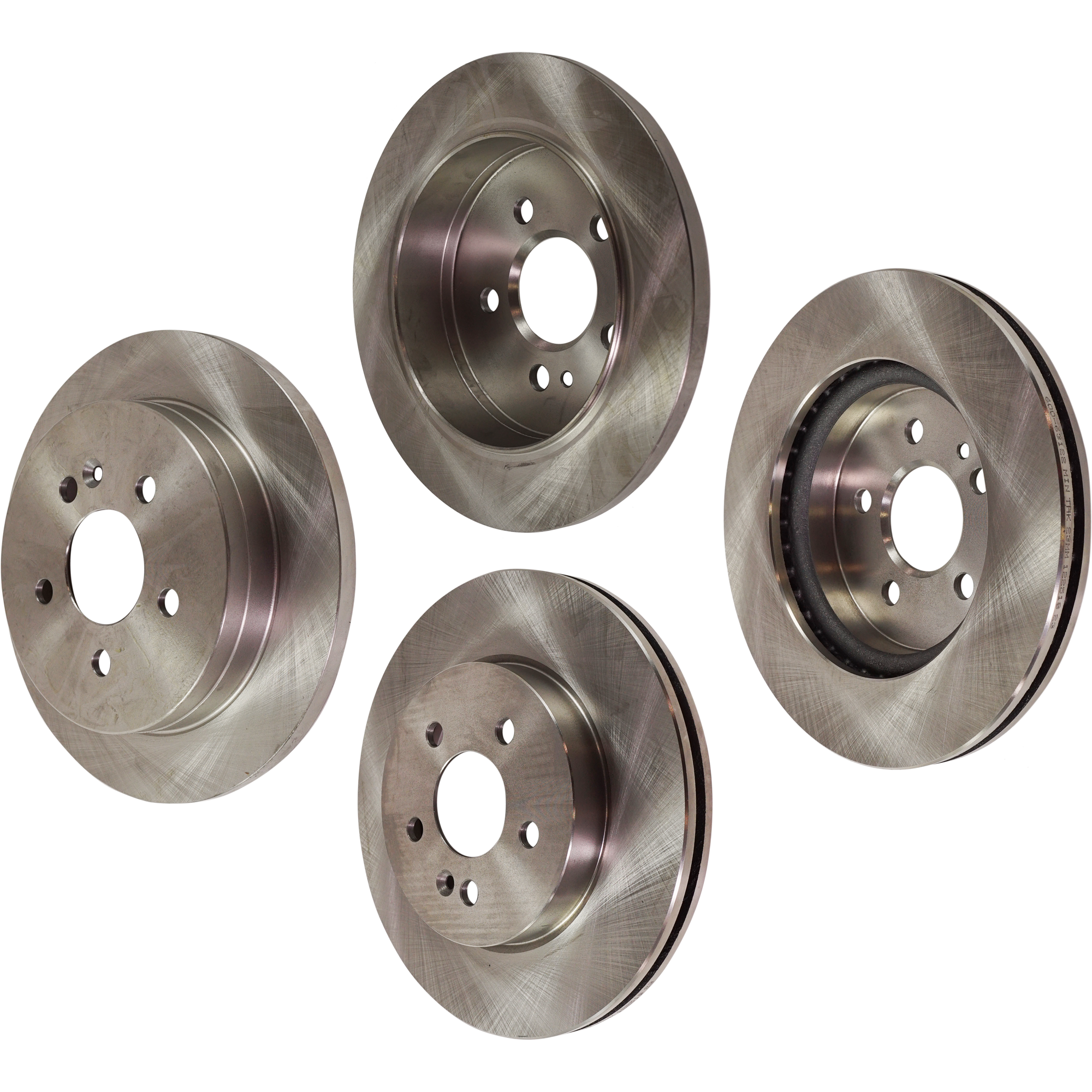 AM ML320-98-03 ML350-03-05 FRONT AND REAR BRAKE DISC 4 Wheel Set SKU SET STPM27110082-4 OEM 1634210212-1634210112