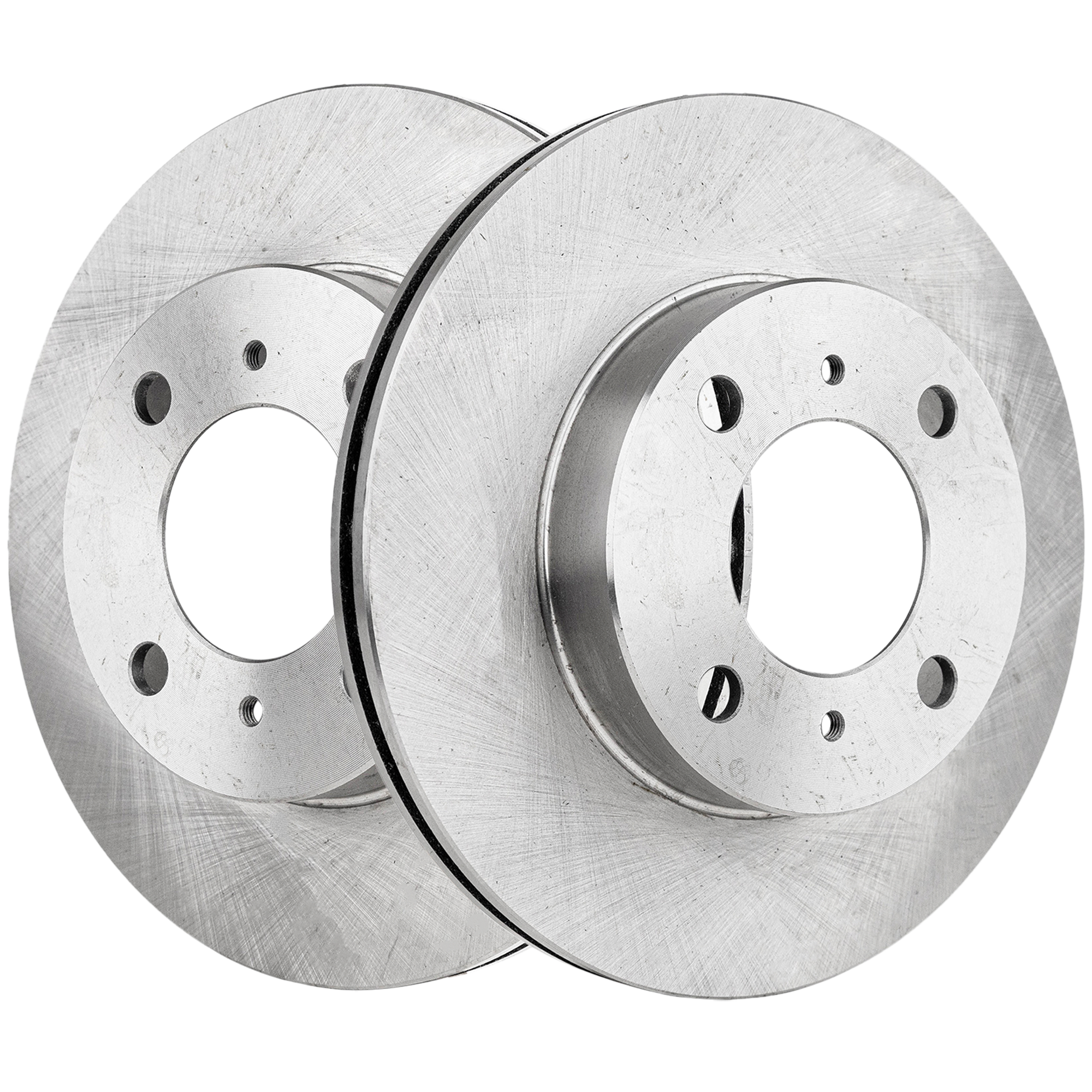 AM MIRAGE 92-00 FRONT BRAKE DISC RH AND LH 2 Wheel Set SKU SET STPM27110093-2 OEM MB699282 MB699283