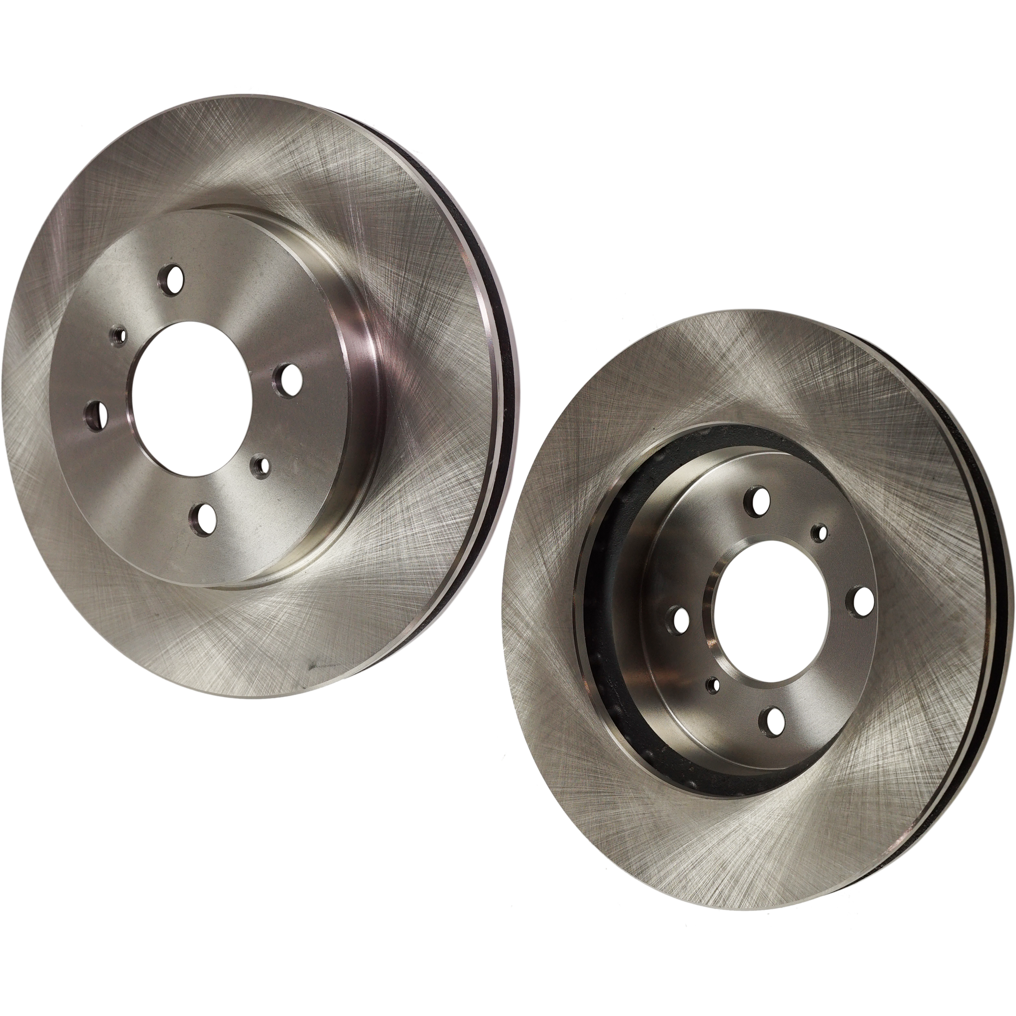 AM MIRAGE 98-02 LANCER 02-07 FRONT BRAKE DISC RH AND LH 2 Wheel Set SKU SET STPM27110094-2 OEM MB699285 MR449771 AA35010107