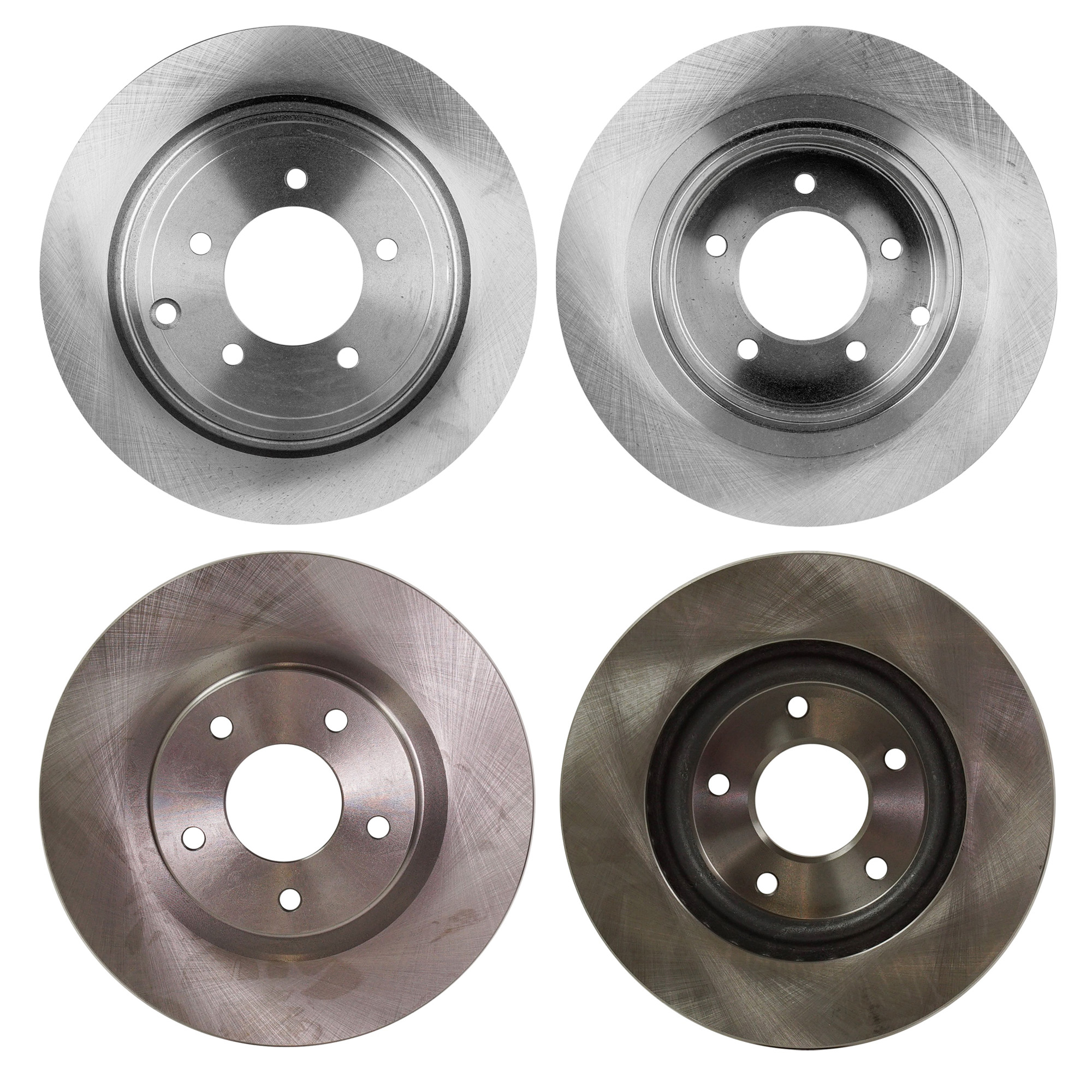 AM AVENGER 08-14 CHRYSLER 200-11-14 FRONT AND REAR BRAKE DISC 4 Wheel Set SKU SET STPM27110108-4 B OEM 4615A010-4615A121-5105514AA 51