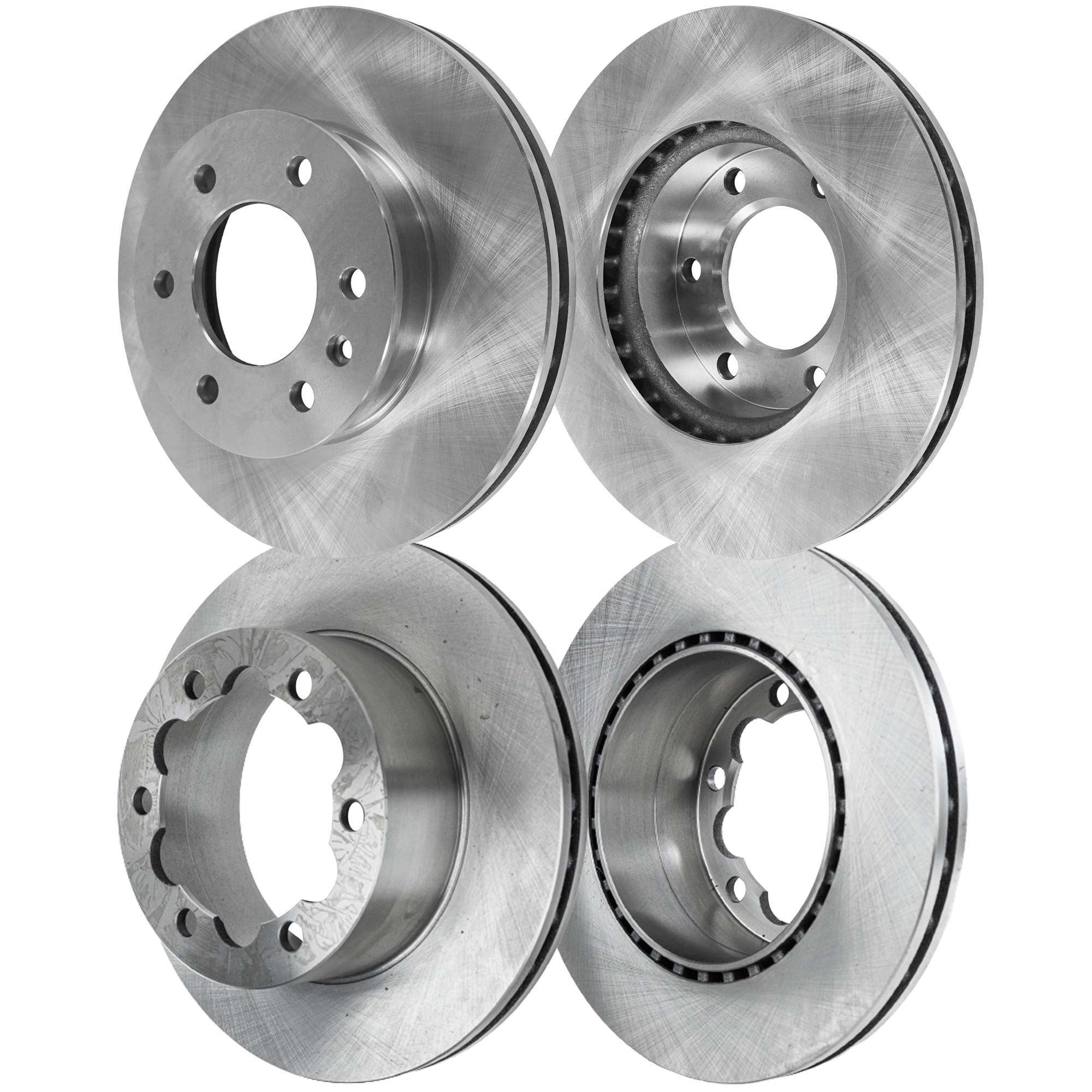 AM SPRINTER 2500-19-20 SPRINTER 3500-07-21 FRONT AND REAR BRAKE DISC 4 Wheel Set SKU SET STPM27110120-4 B OEM 43163-53049-60369-63051-900308