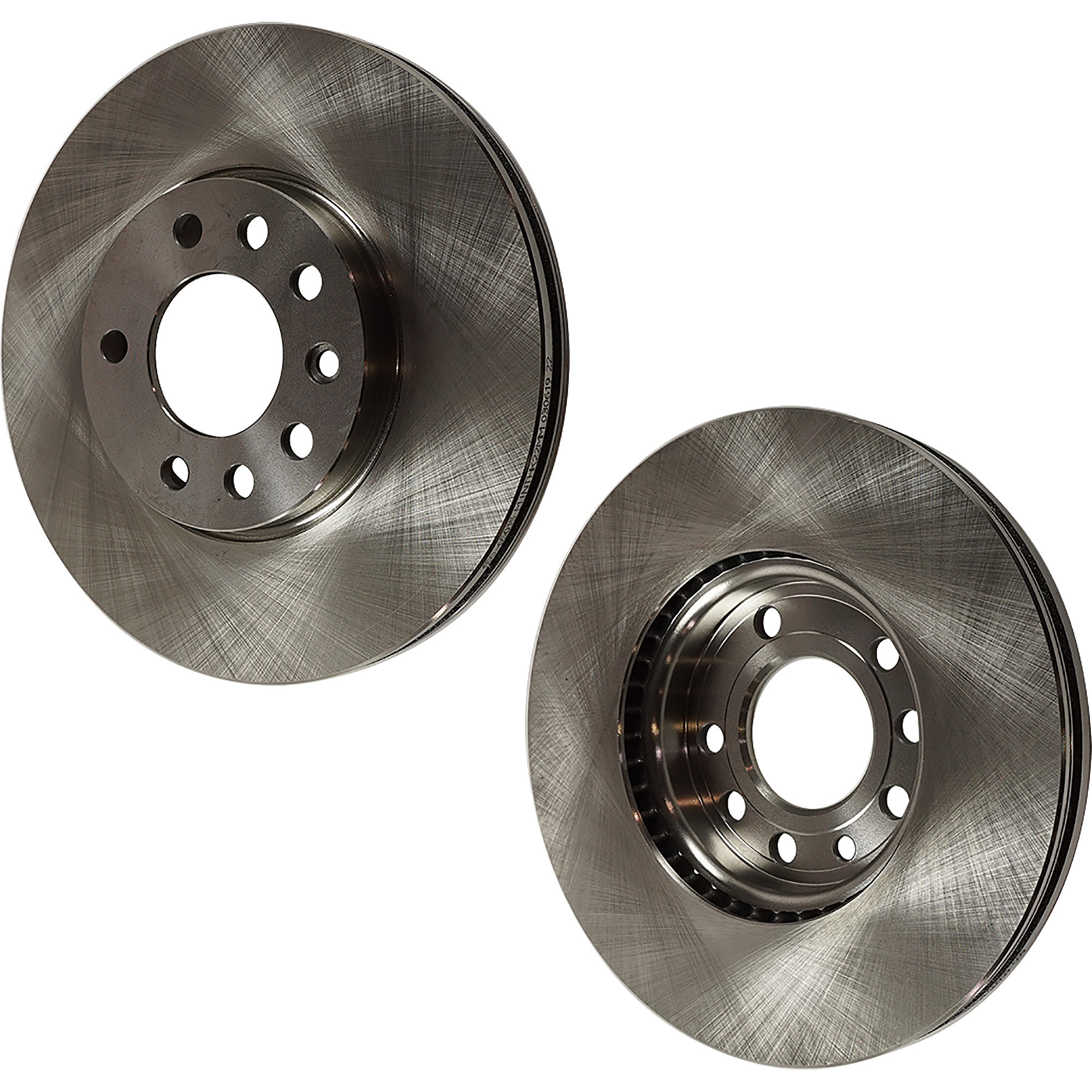 AM MAZDA 929-92-95 PROTEGE 03-03 FRONT BRAKE DISC RH AND LH Plain Surface Vented 5 Lugs SKU SET STPM27110123-2 OEM 35-19986-22713-31051-31255-862