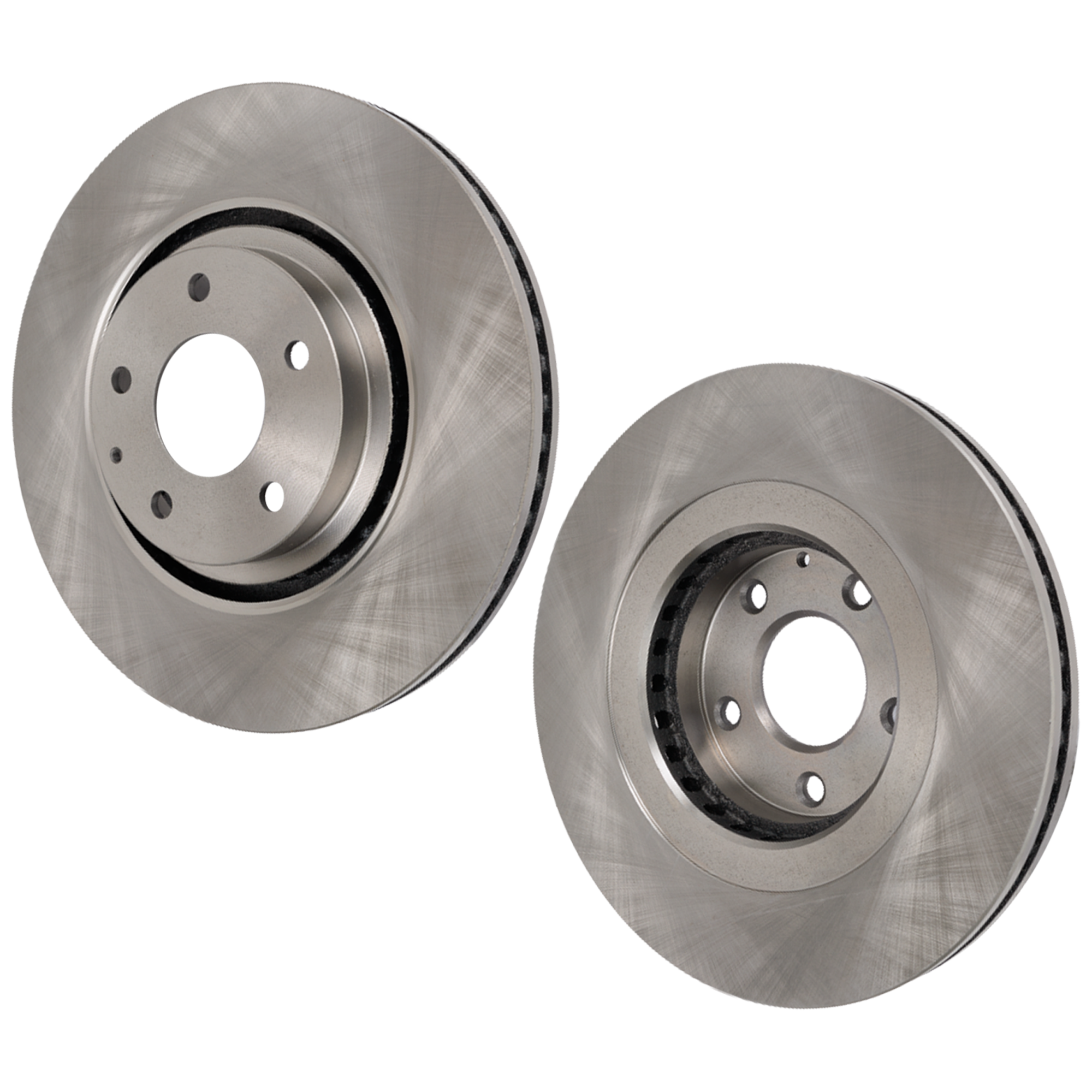 AM CX 5-21-21 CX 9-16-23 FRONT BRAKE DISC RH AND LH Plain Surface Vented 5 Lugs SKU SET STPM271101252 OEM 44894-12145098-901482G BR90148