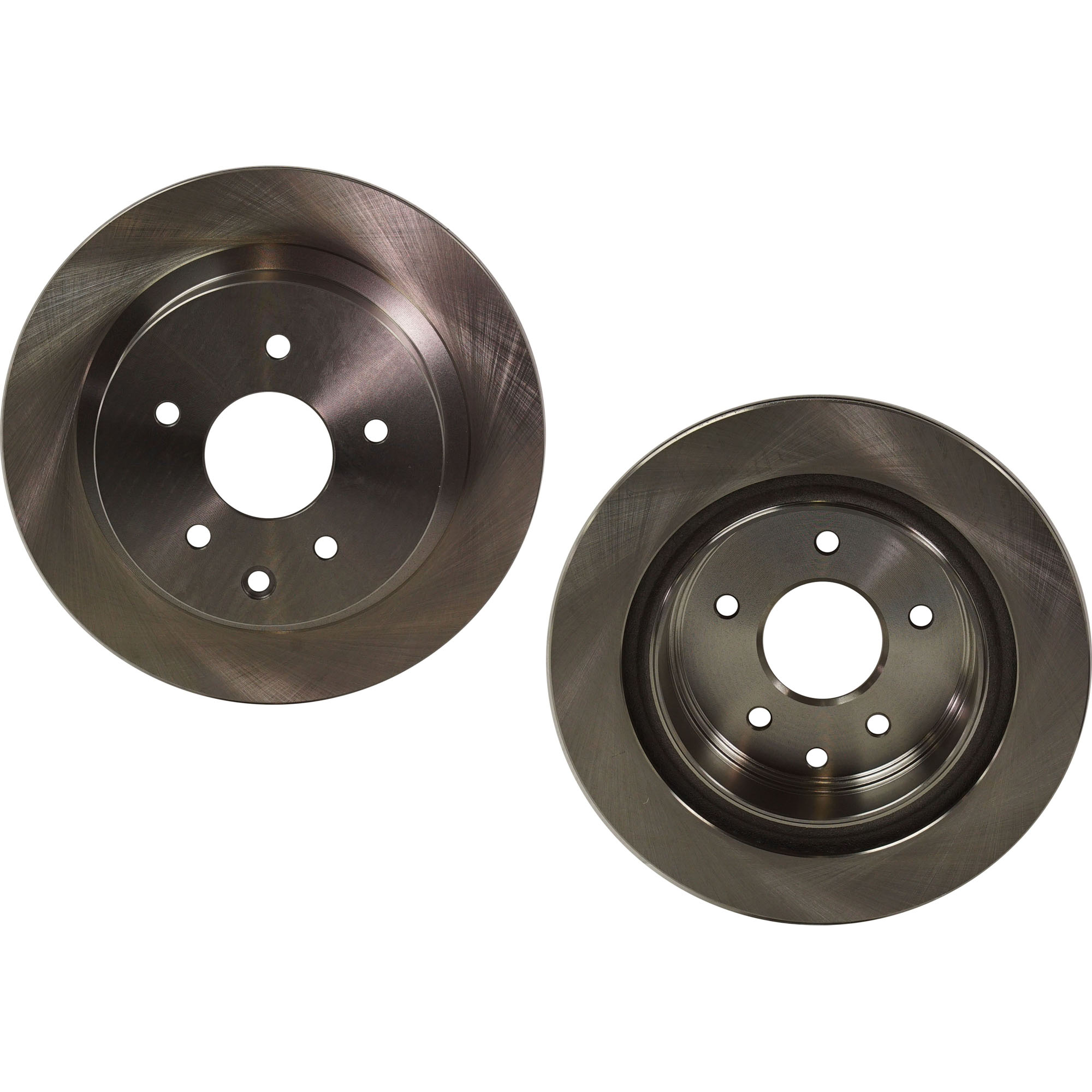 AM 350Z 03-05 G35-03-05 LEAF 11-23 REAR BRAKE DISC 2 Wheel Set SKU SET STPN27110011-2 OEM 432068H305-432068H700-432068H7