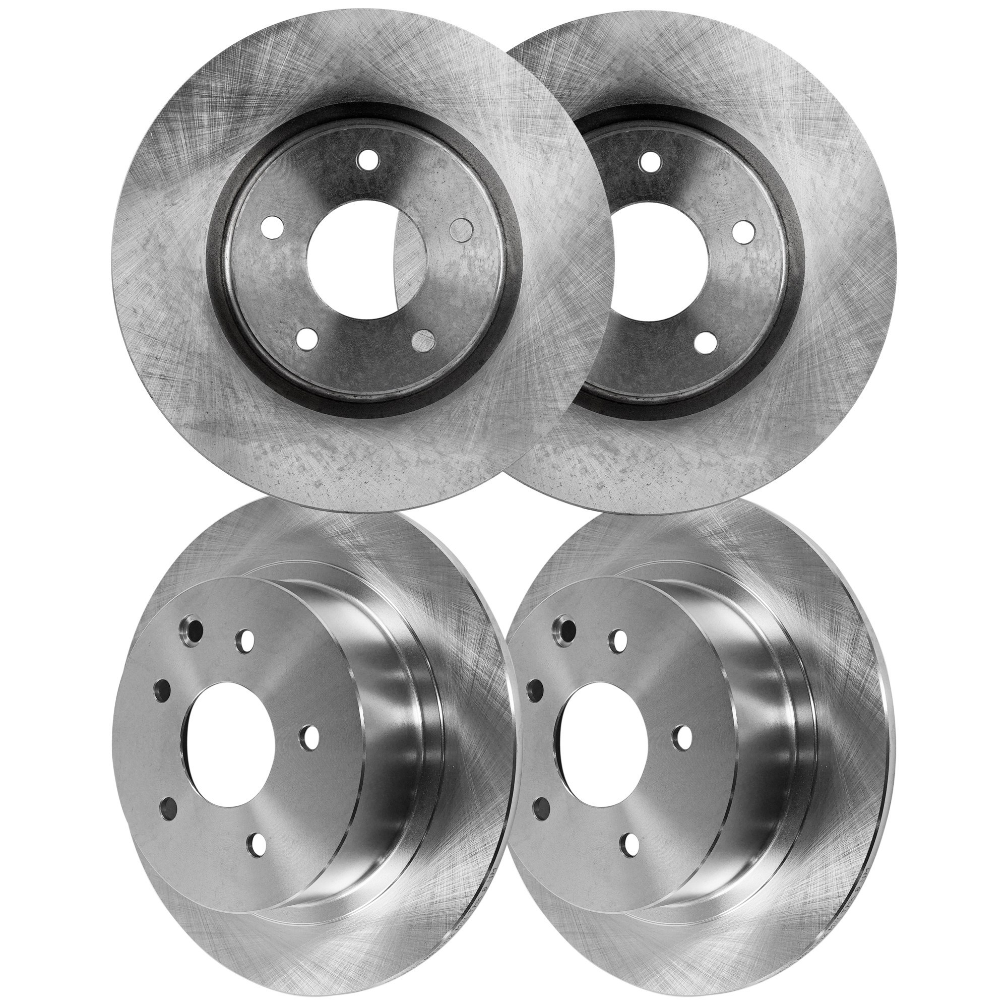 AM ALTIMA 13-21 FRONT AND REAR BRAKE DISC 4 Wheel Set SKU SET STPN27110017-4 OEM 432068J102-432069Y000-432069W1
