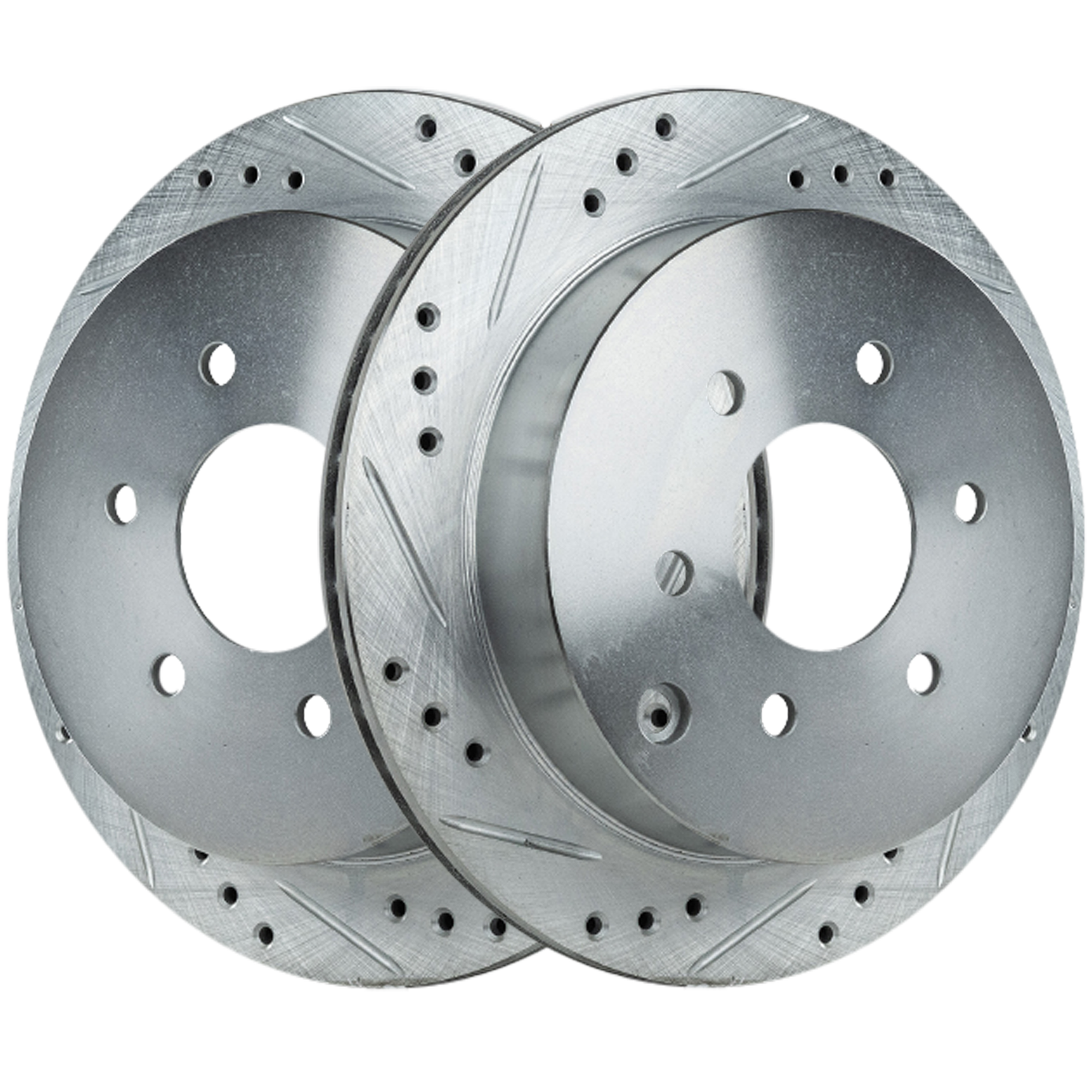AM FRONTIER 05-22 XTERRA 05-15 EQUATOR 09-12 REAR BRAKE DISC RH AND LH Performance Rotor Drilled and Slotted SKU SET STPN27110020DRS2 OEM 31410-44585-0832977-980368-488