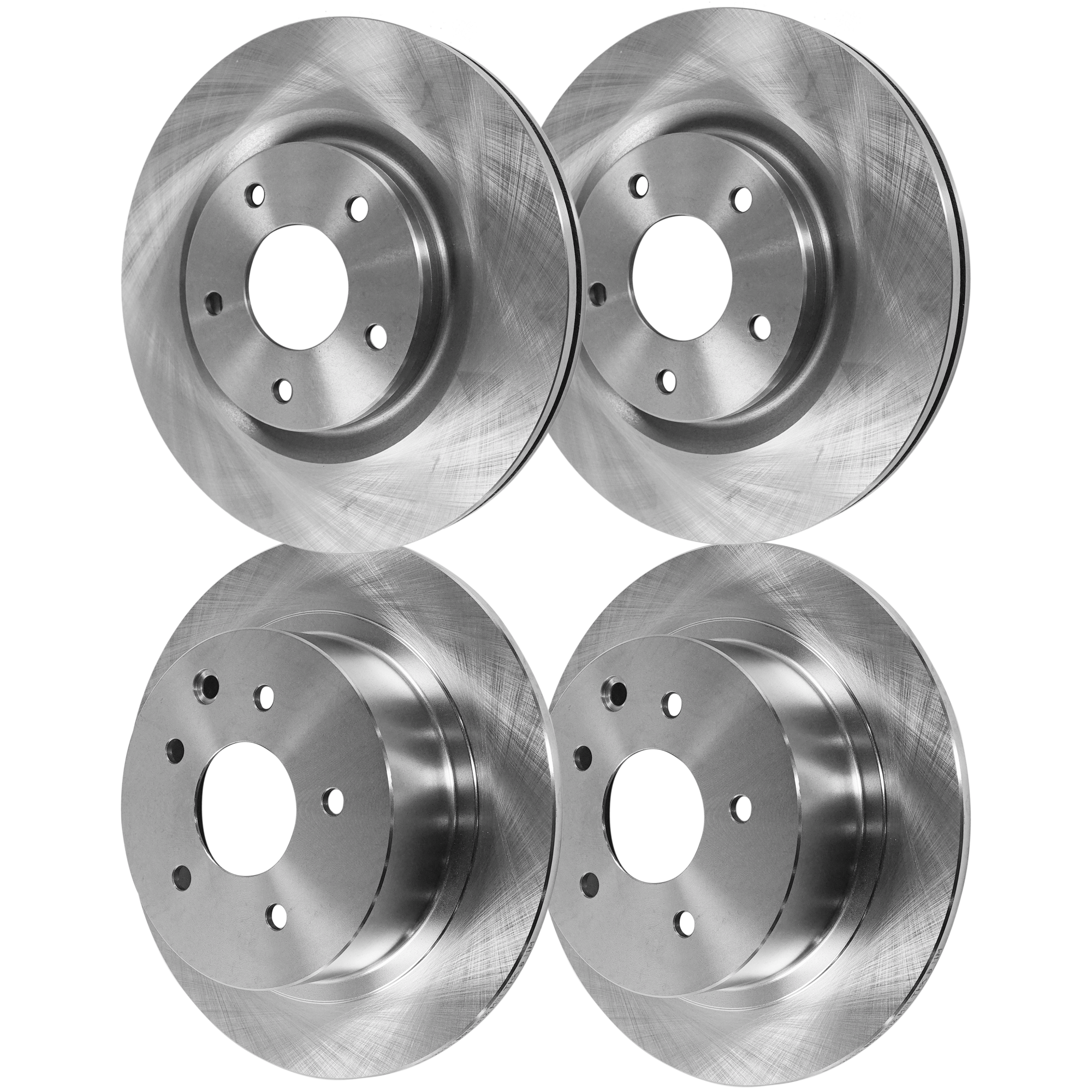AM JUKE 11-17 SENTRA 17-19 FRONT AND REAR BRAKE DISC 4 Wheel Set SKU SET STPN27110023-4 OEM 31569-44720-850241-900958-6006